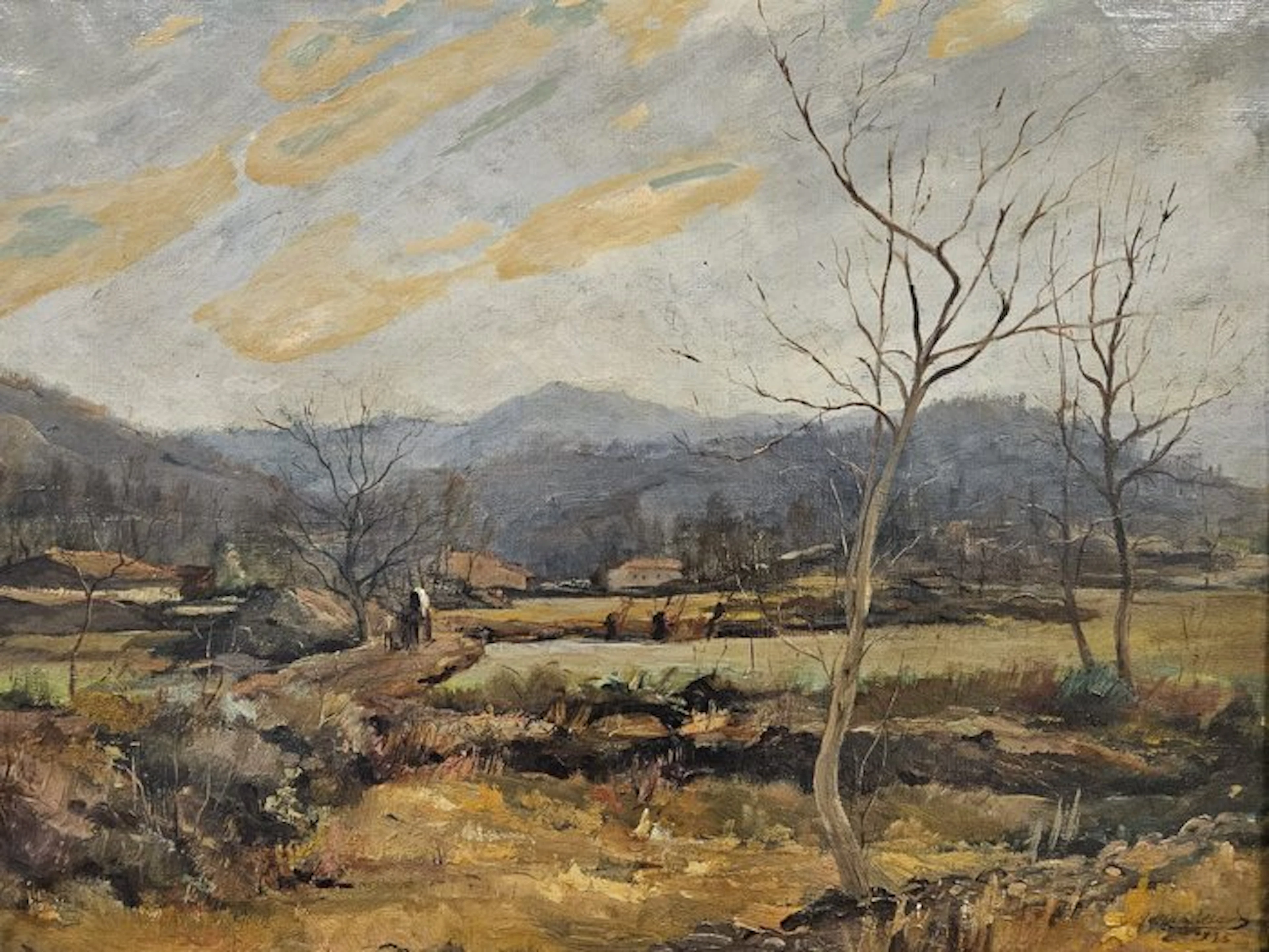 Joaquim Marsillach (1905-1986) - Paisaje invernal