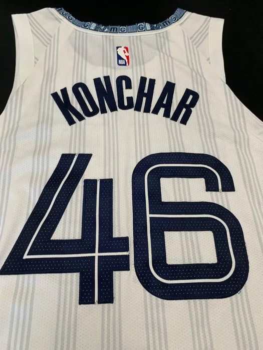 Memphis Grizzlies - NBA - John Konchar - 2025 - Jersey