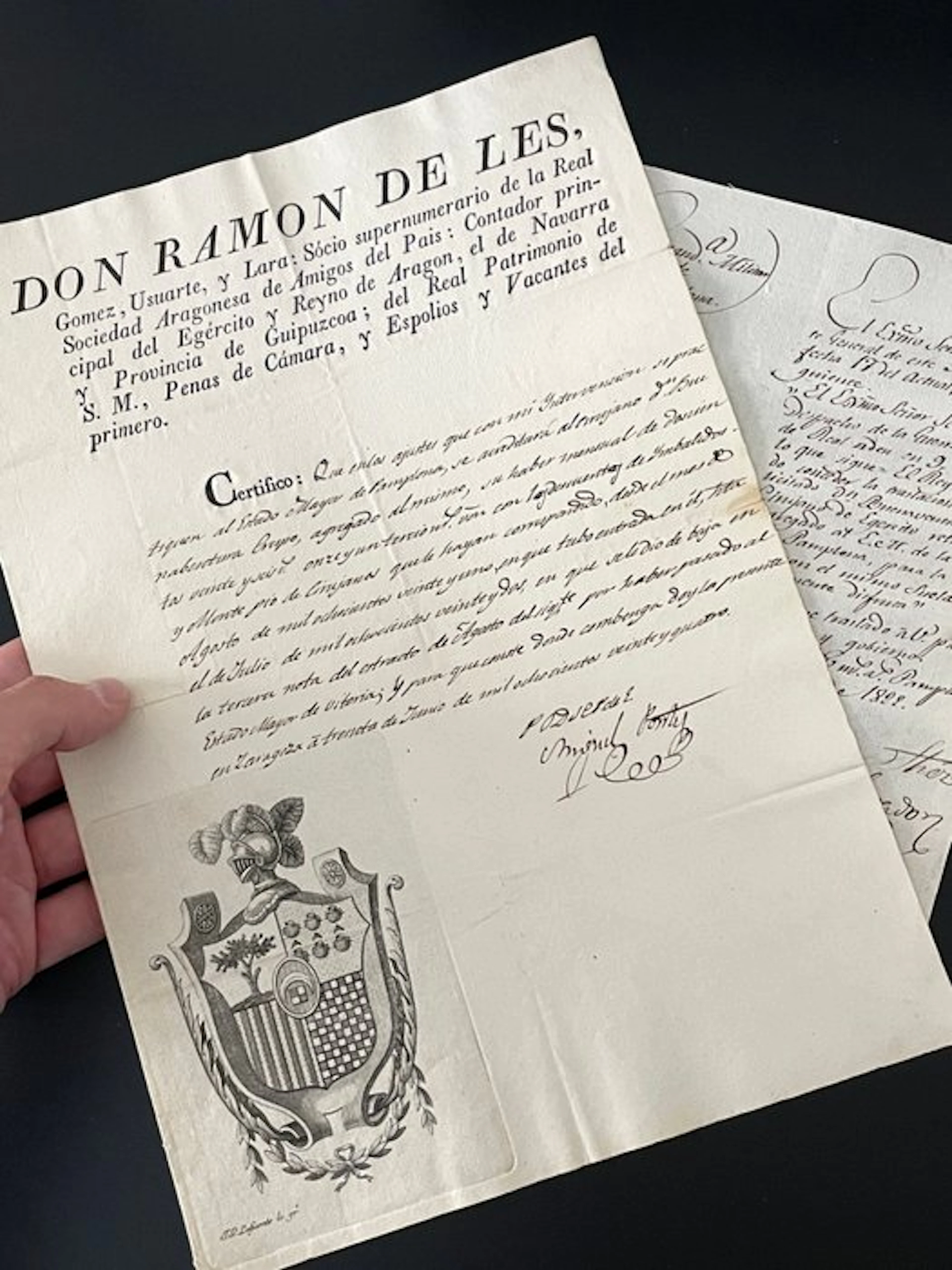 Manuscrito - Año 1824/1828