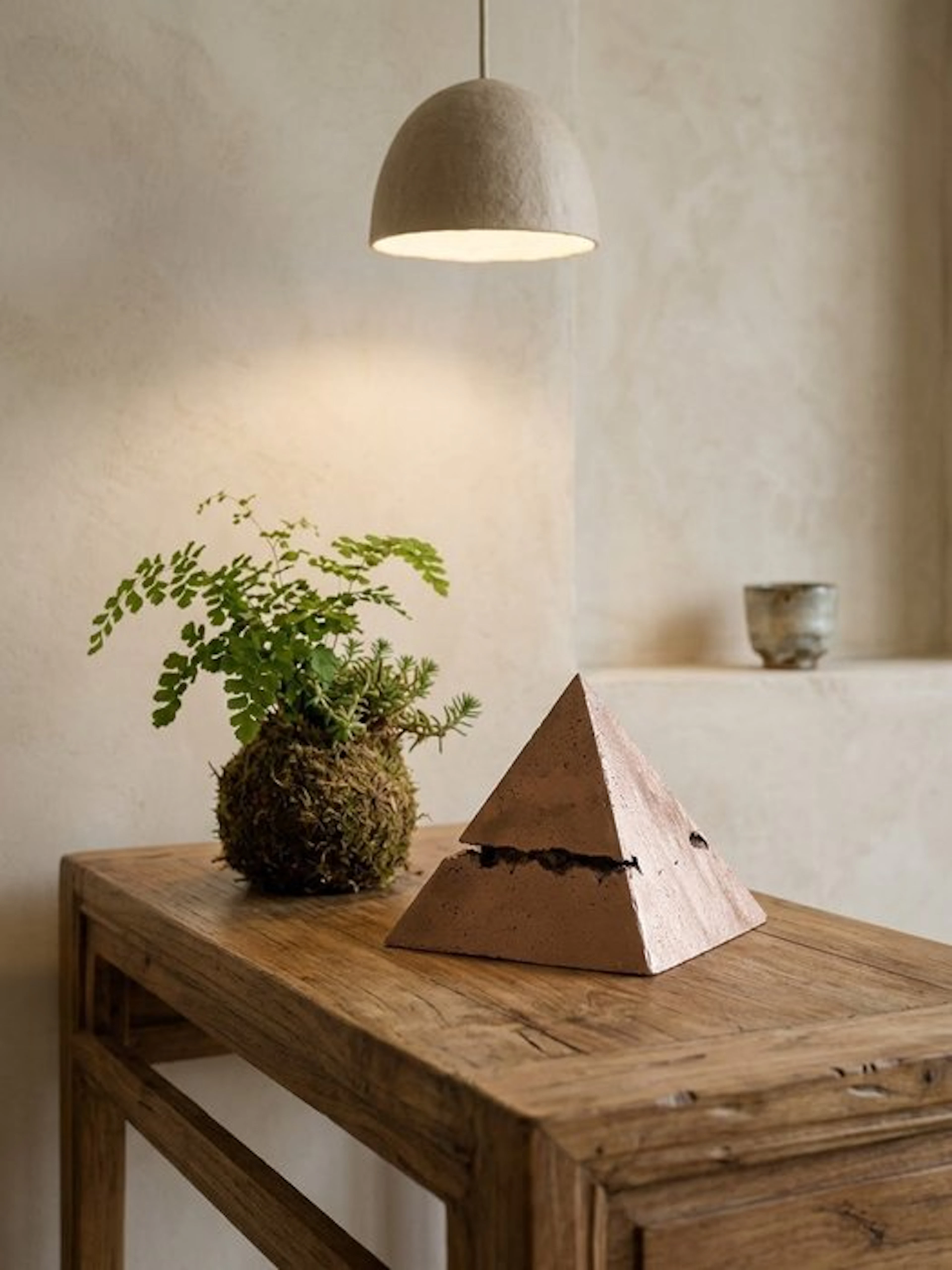 Sculpture, TRASCENT Copper Light - 13 cm - Reconstituted stone - 2026