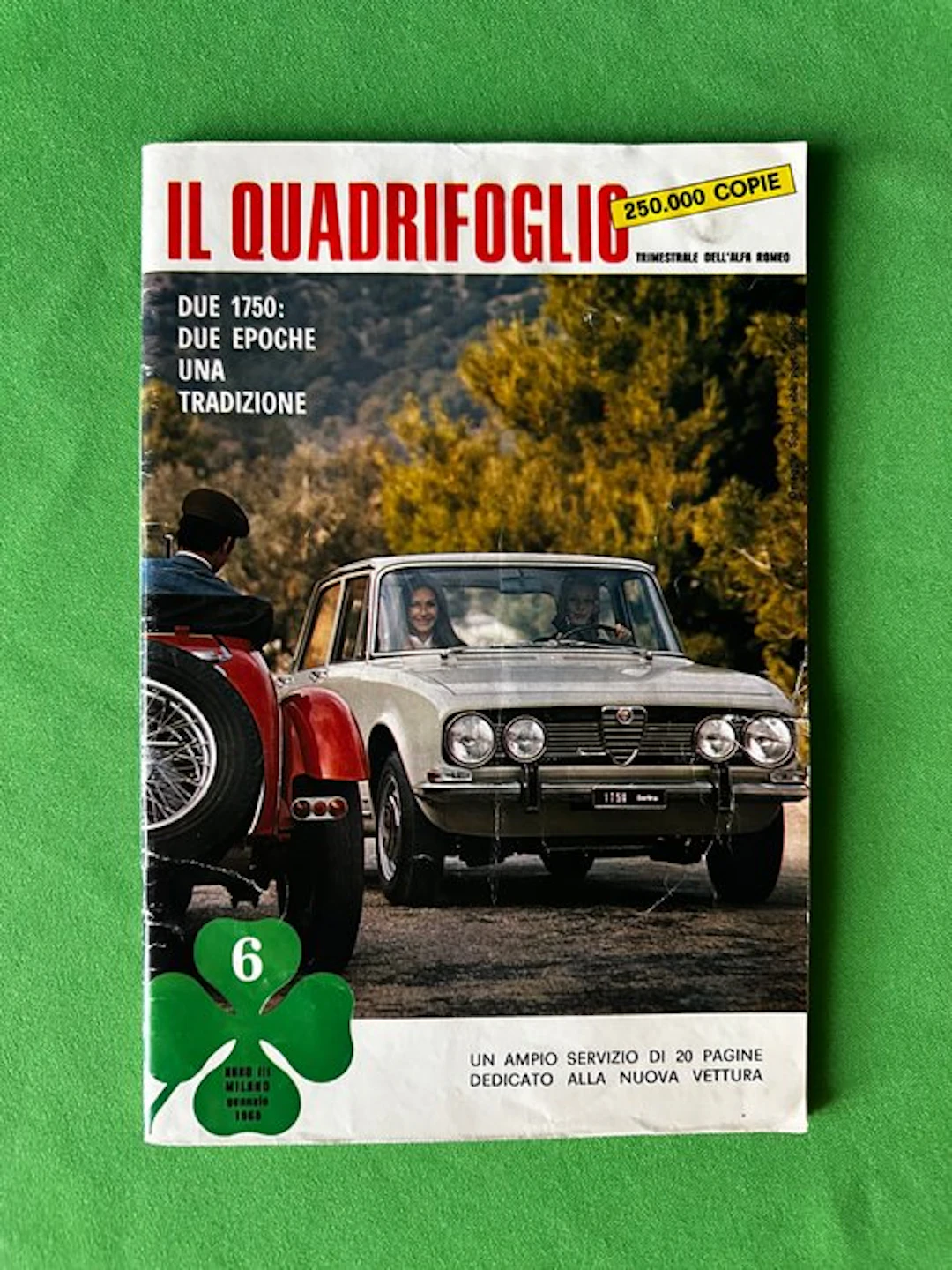 Magazine - Alfa Romeo - 'Il Quadrifoglio' Nr. 6 - 1968