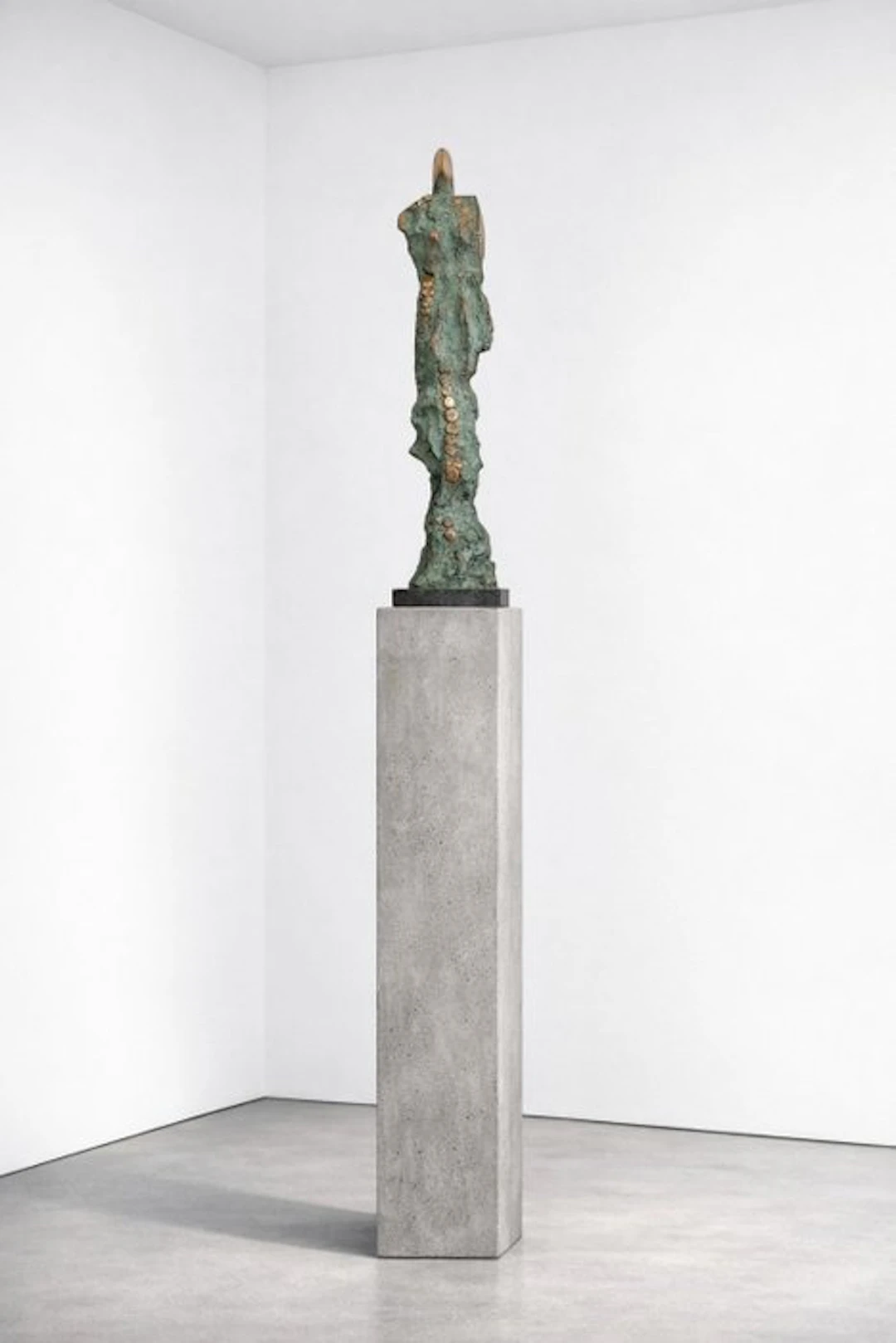Mancuso Marcello - Athena Bronzo patina antica verde