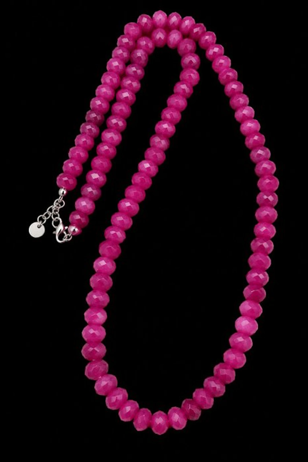 Exquisite high-quality fuchsia ruby necklace from Thailand - Necklace