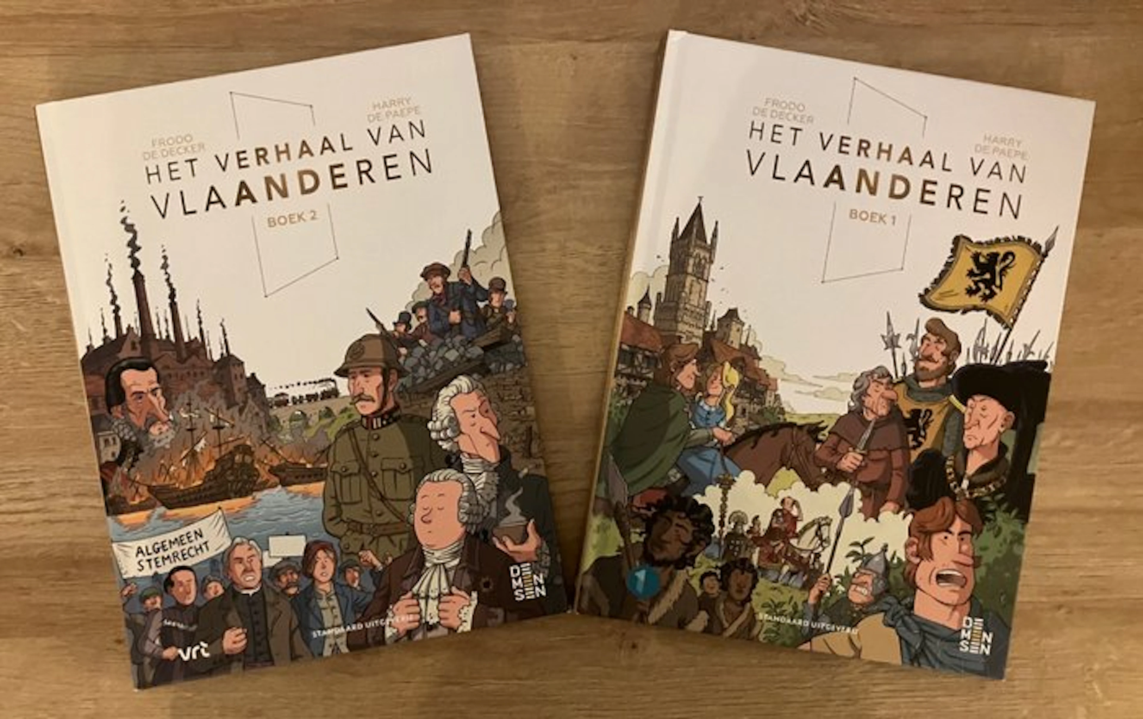 Het Verhaal van Vlaanderen 1 & 2 - Complete reeks HC - 2...