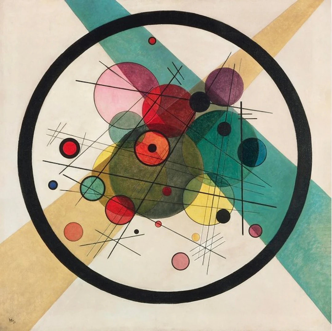 Wassily Kandinsky (1866-1944) - “Circles in a Circle
