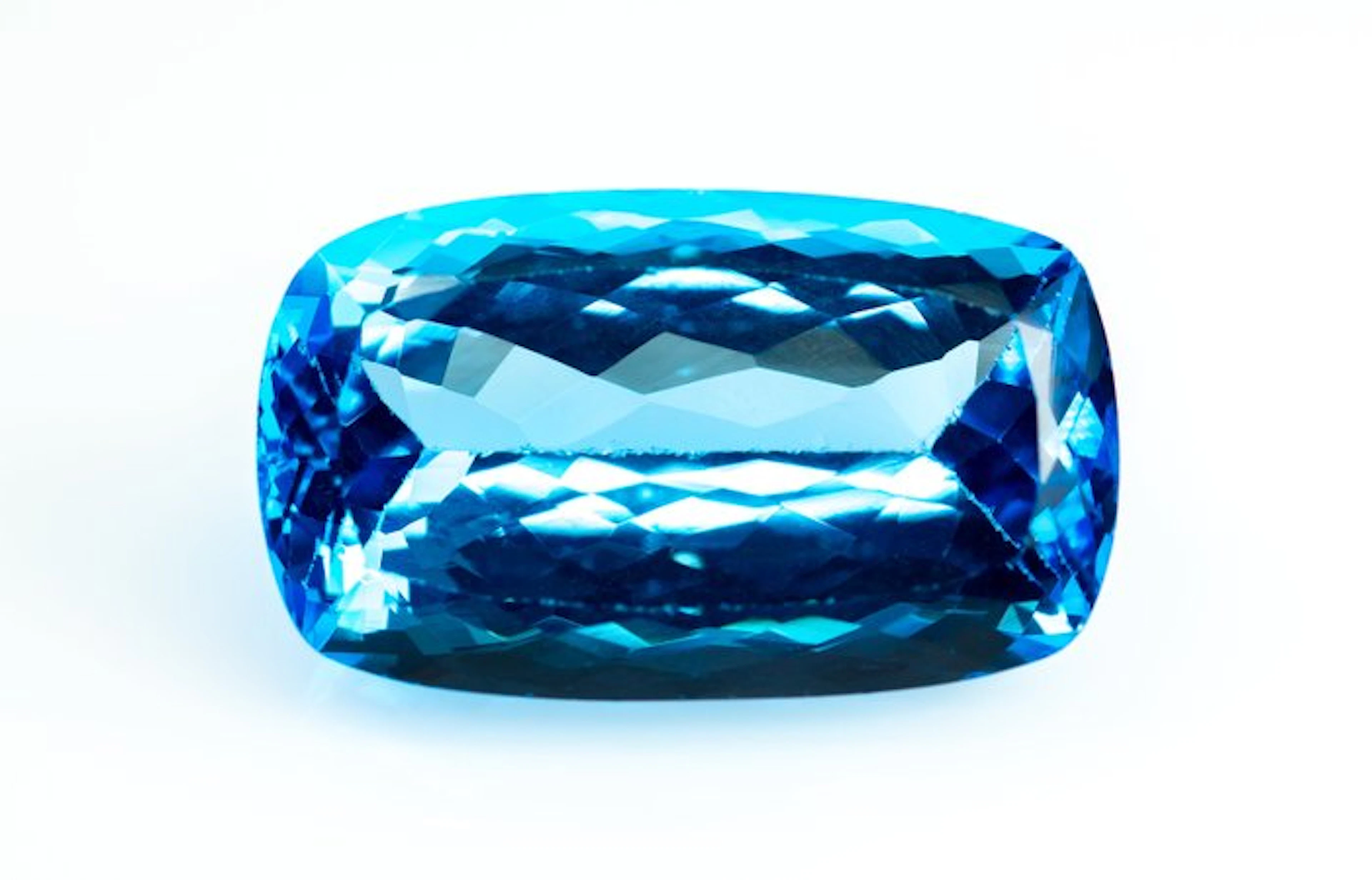 No reserve price Topaz - 37.26 ct - Gem Report Antwerp...