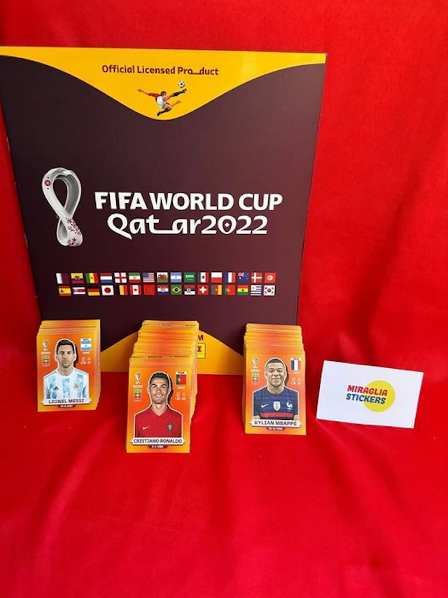 qatar 2022 Panini Empty album + complete loose sticker set - Excellent (EX)