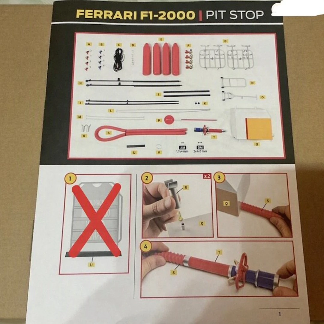 Pit stop 1:8 - Ferrari - Ferrari f2000 raro - 2026