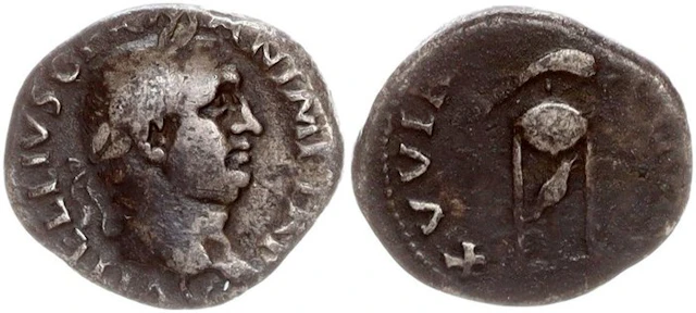 Roman Empire. Vitellius (AD 69). Denarius Rom.