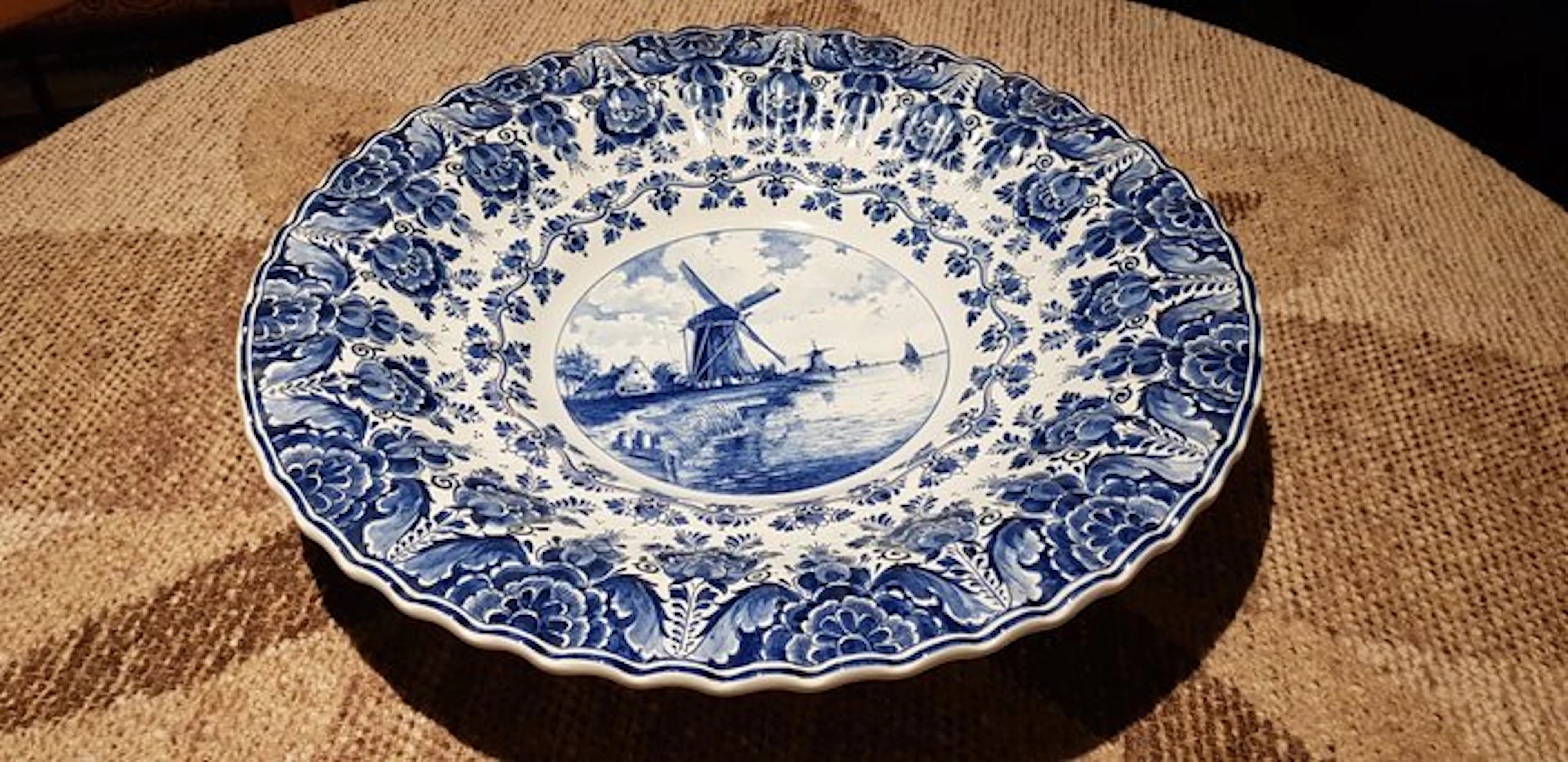 Ram, Plateelbakkerij - Henri van Lerven - Platter - Earthenware, Glaze
