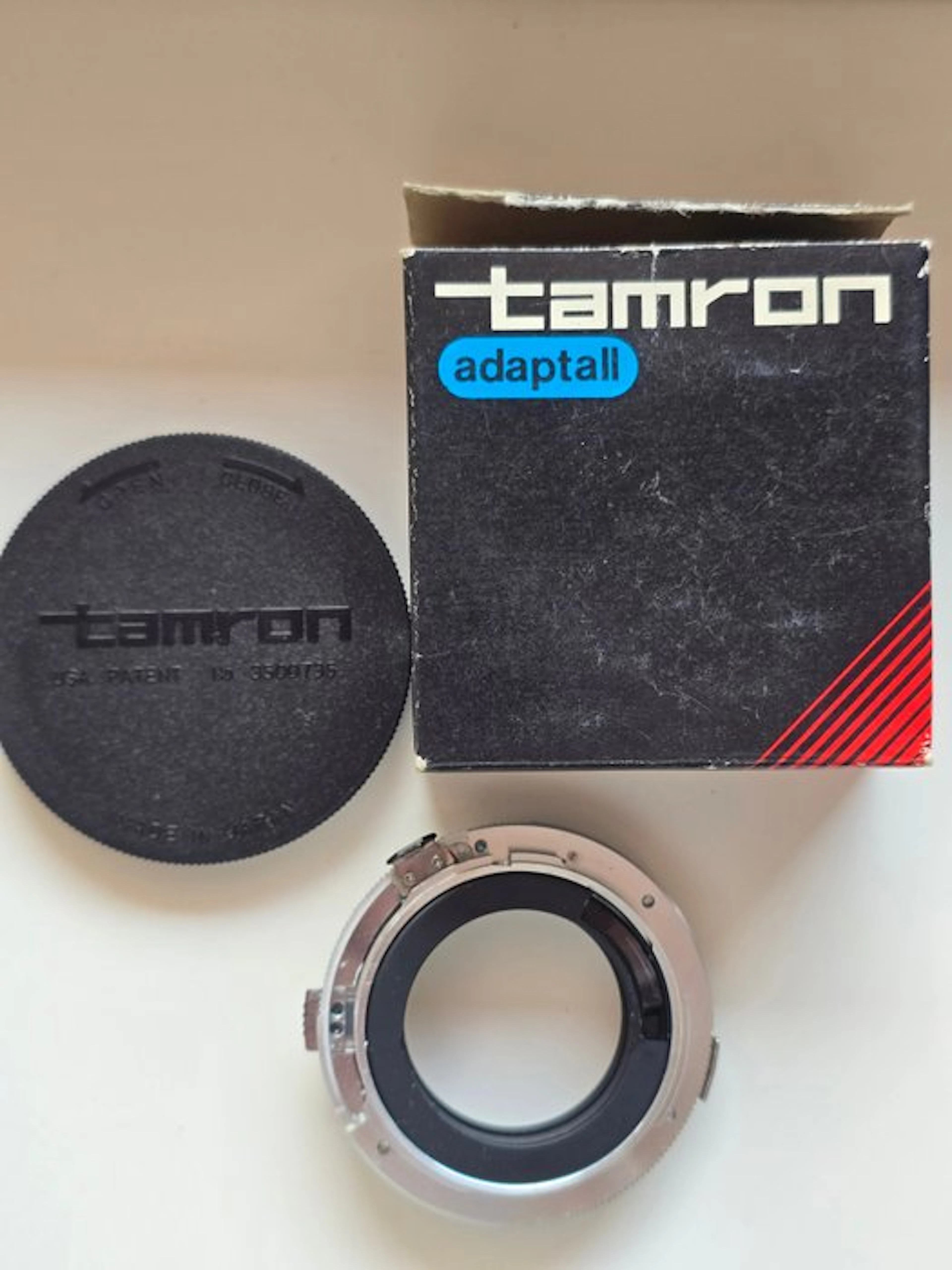 Tamron 3 Obiettivi Tamron con 3 adattatori per Olympus OM Zoomlens