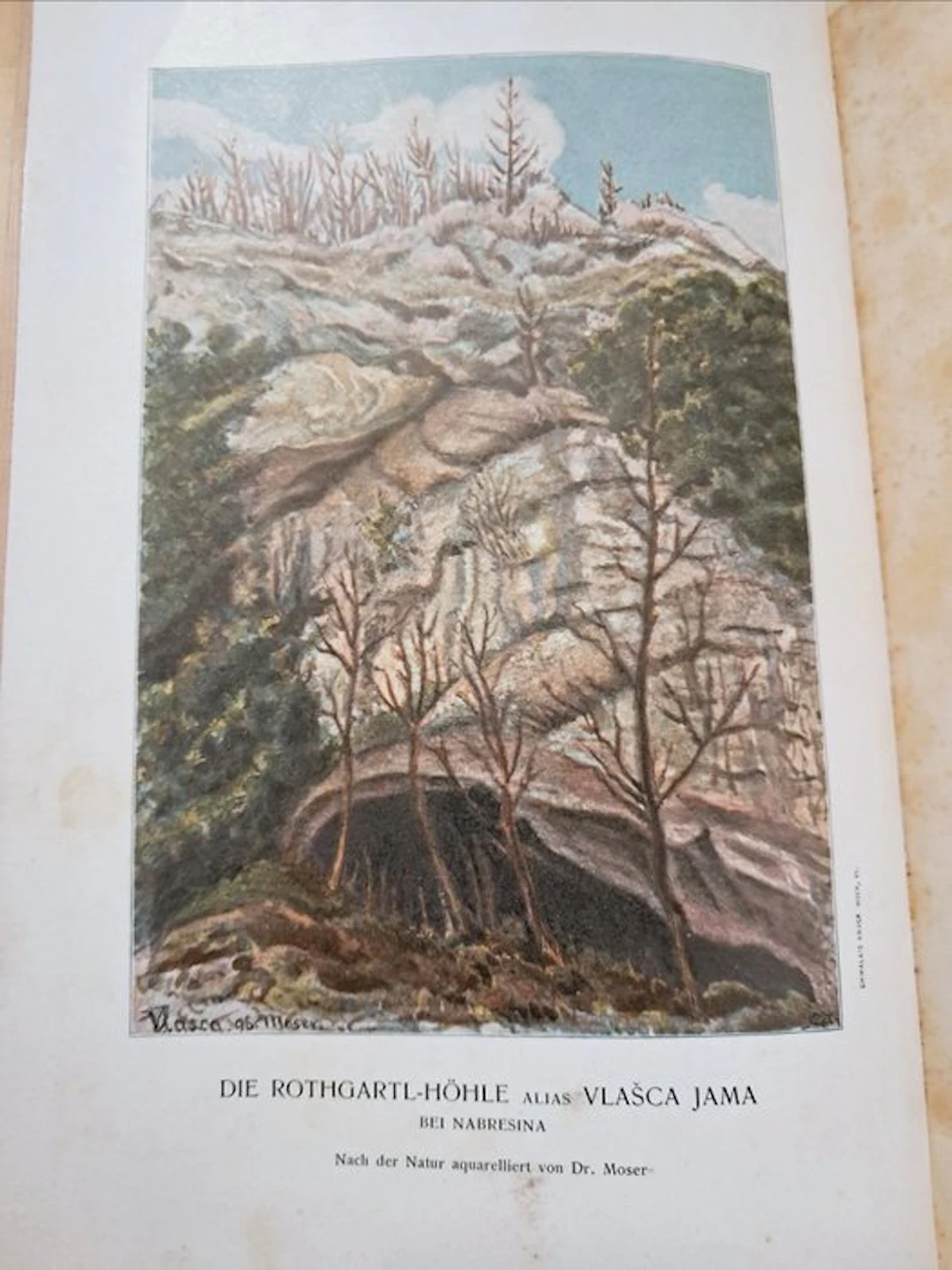 Dr. L. Karl Moser - Der Karst und seine Höhlen - 1899