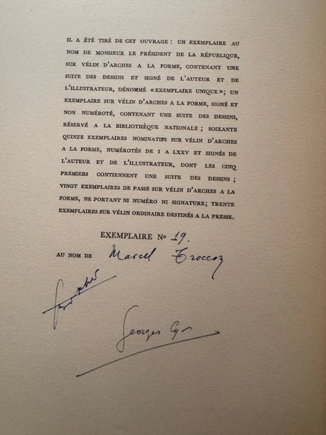 Émile Aboukheir / Georges Cyr - JURDES – Beiruter Luxus-Kleinstauflage – Nr