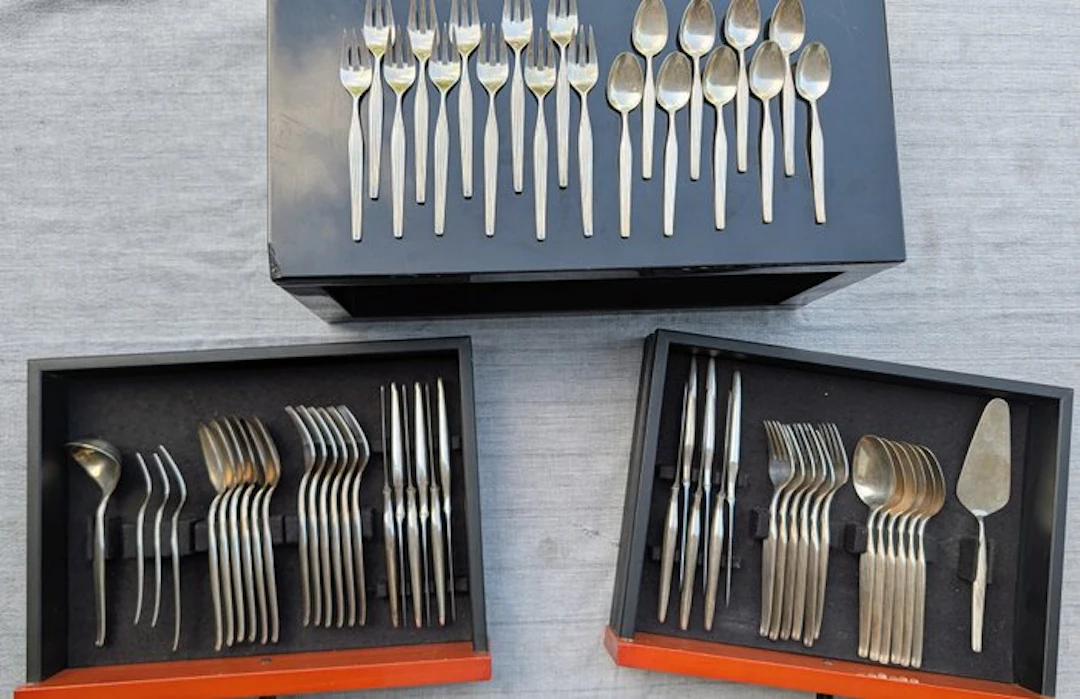 Robbe & Berking - Cutlery set for 12 (61) - Metropolitan...