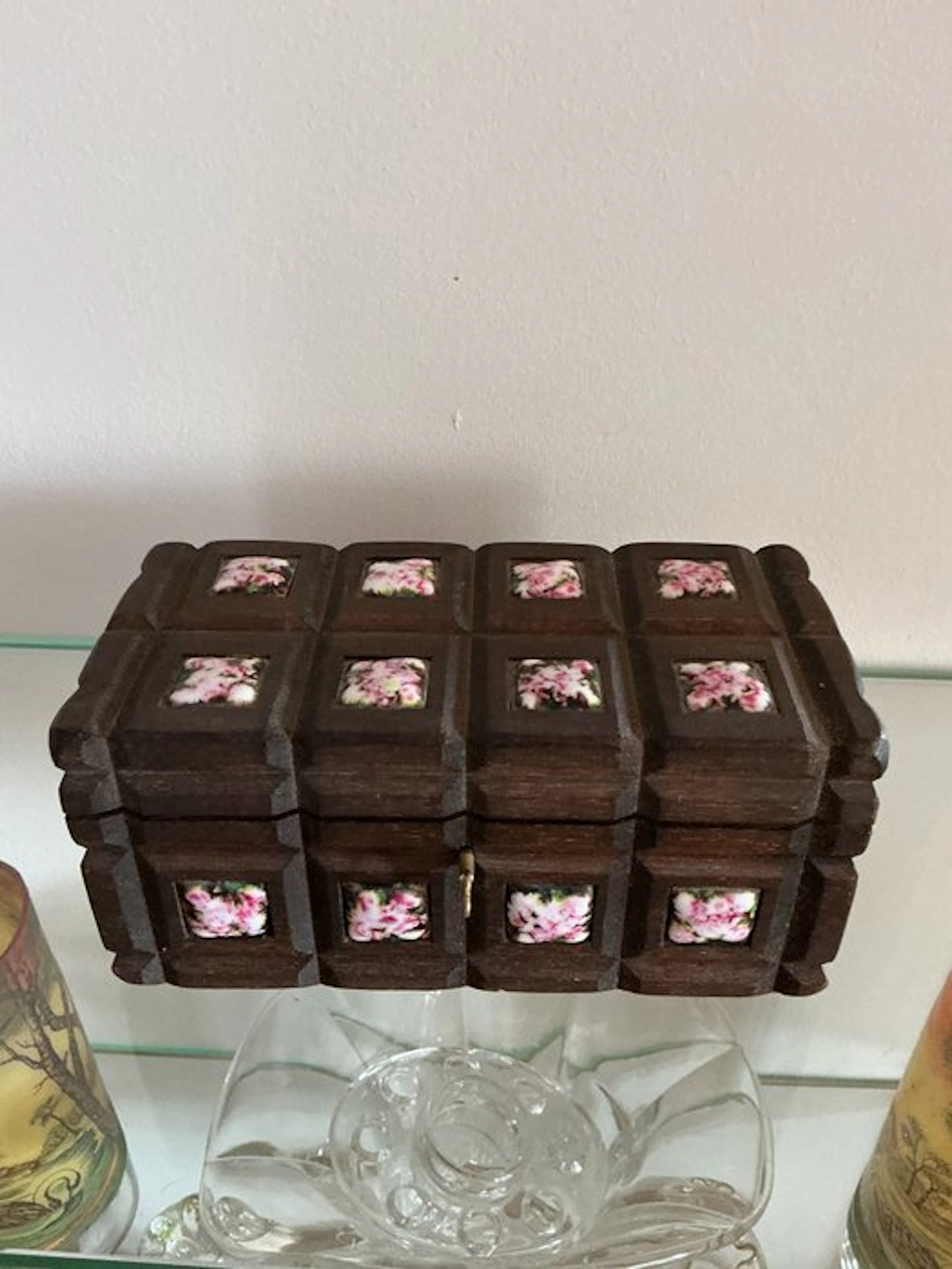 Jewellery box - Wood, Copper - Capo Amorous Nail Polishes