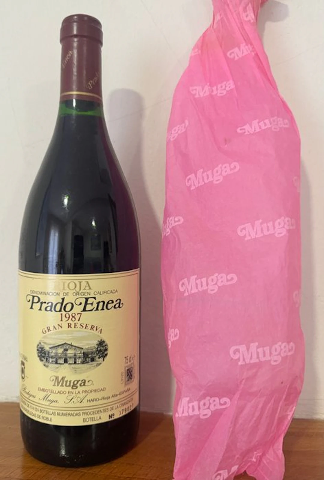1987 Bodegas Muga, Prado Enea - Rioja Gran Reserva - 1 Bottle (0.75L)