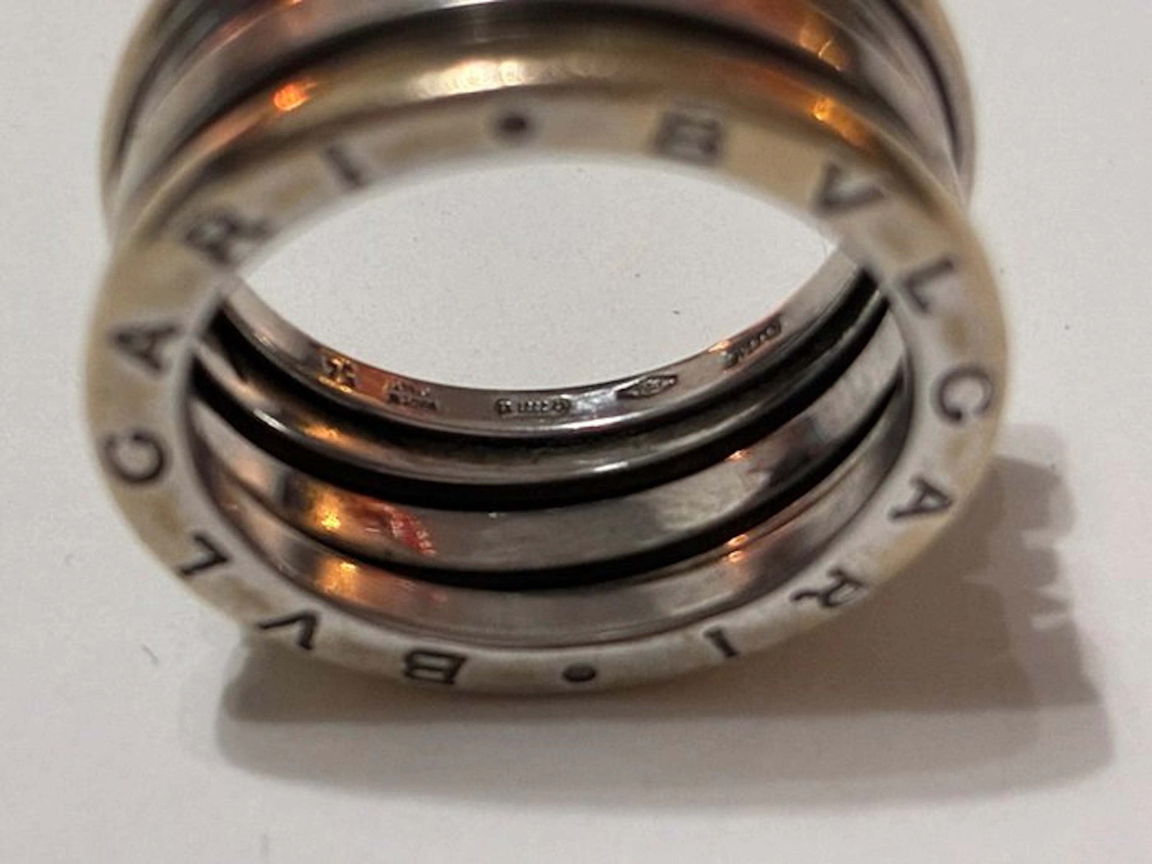 Bvlgari - Ring - B.zero 1 - 18 kt. White gold, Yellow gold