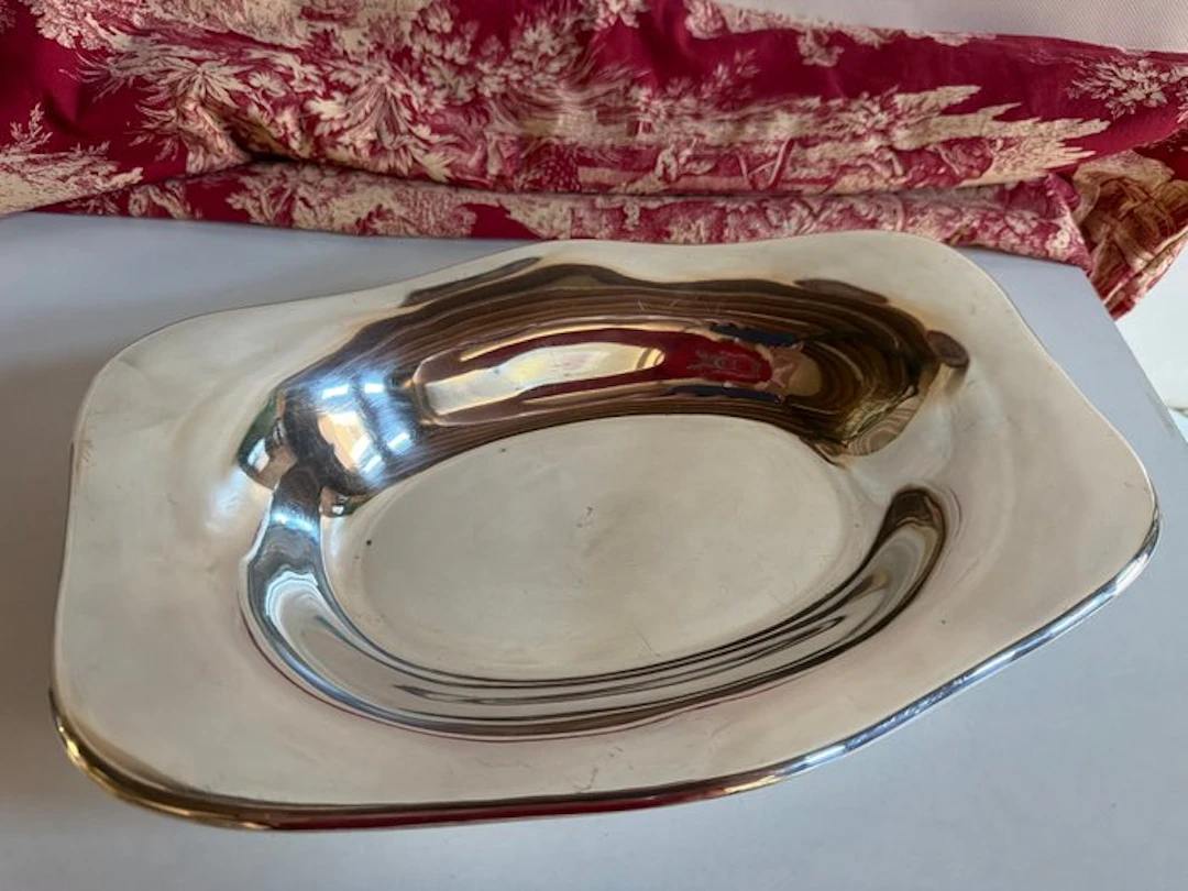 Decorative tray - Christofle - Undulations - France