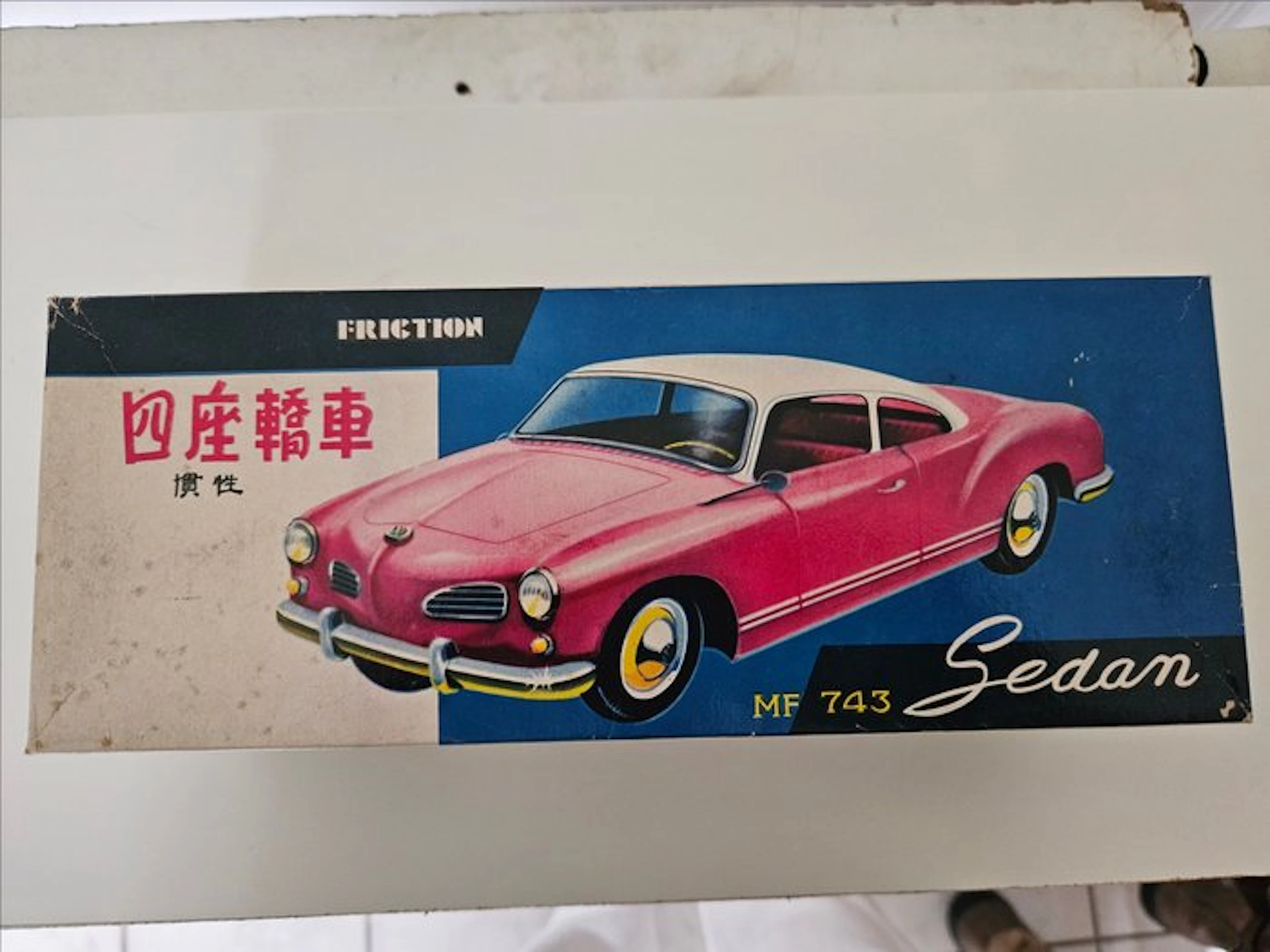 MF - Tin toy car - Sedan MF 743 - 1970-1980