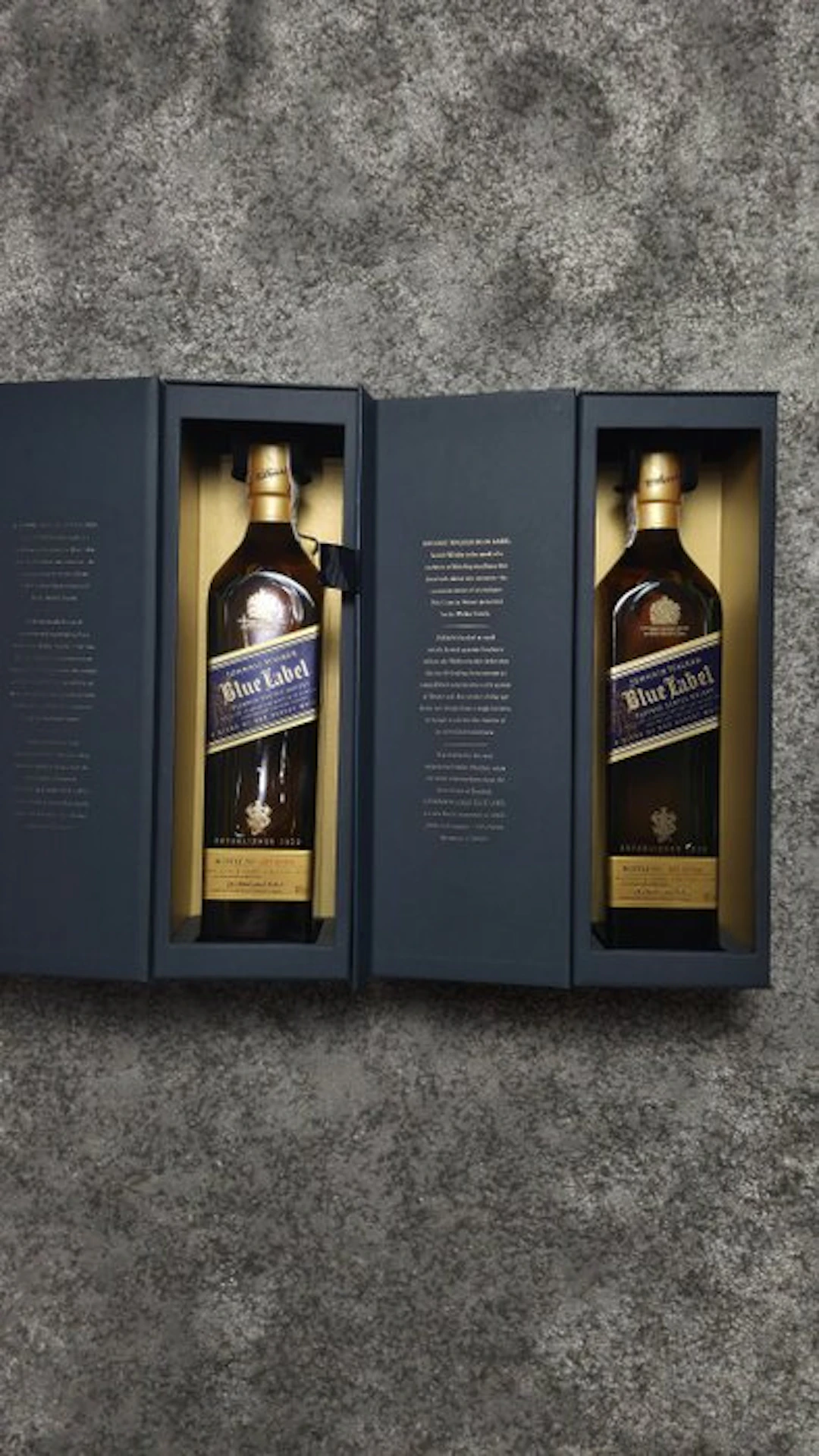 Johnnie Walker Blue Label - 70cl - 2 bottles