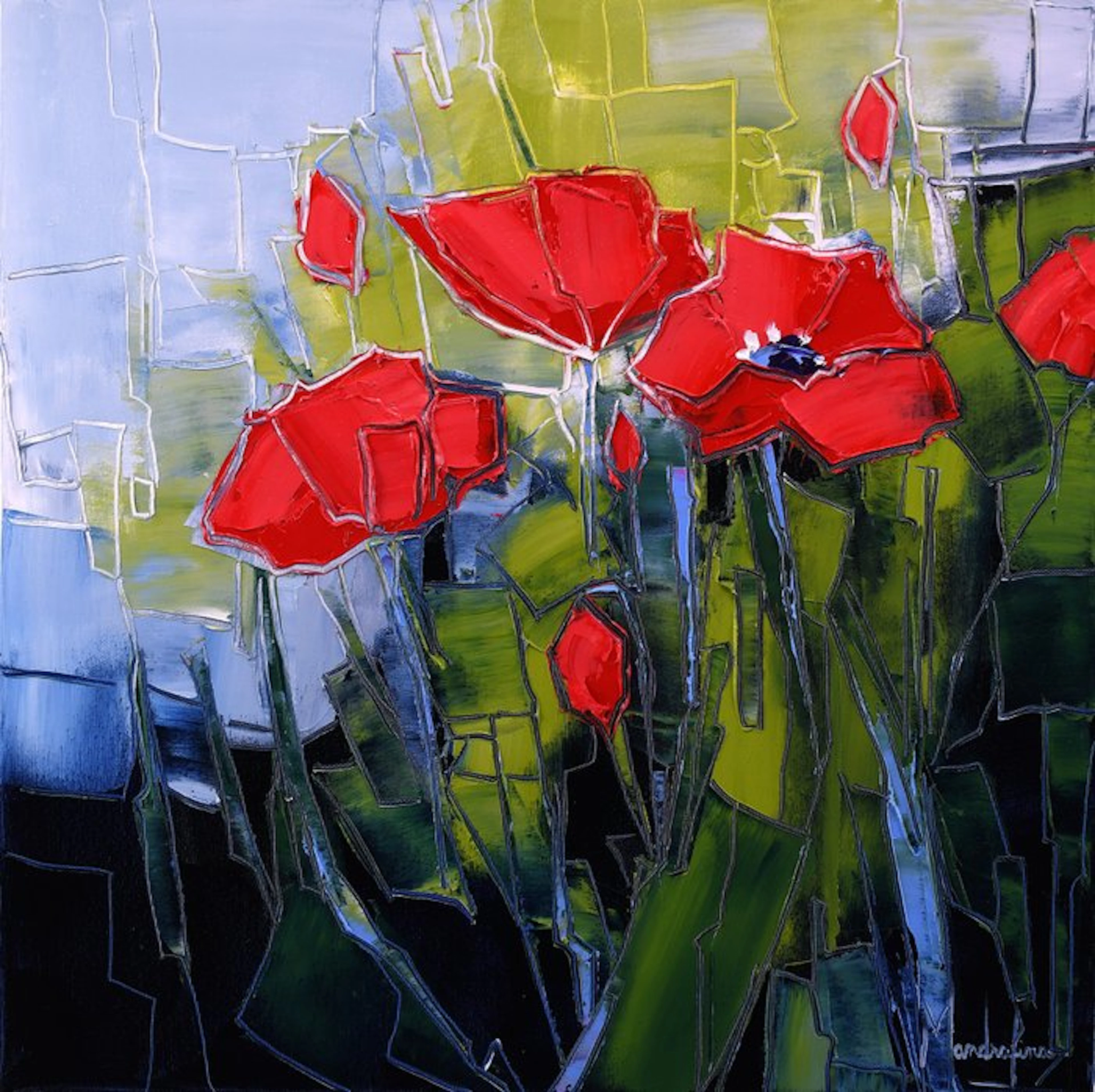 Caroline Mandrafina - Pfleger " Les coquelicots "
