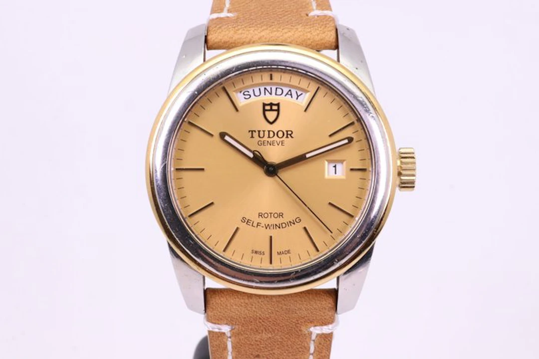 Tudor - Glamour - No reserve price - 56003 | Champagne Dial - Men - 2000-2010