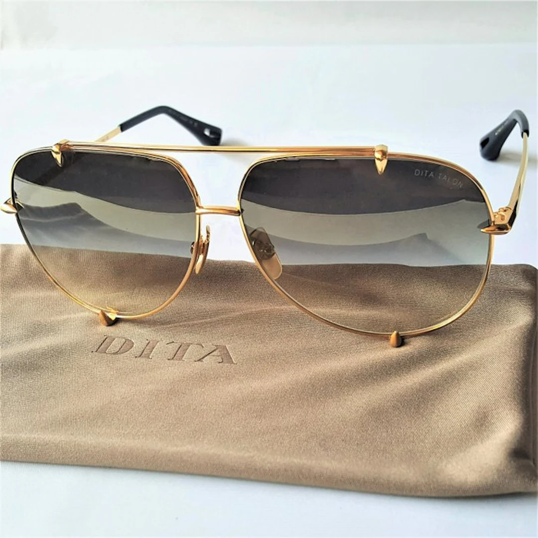 Dita - TITANIUM - Aviator - Gold - Special Frame...