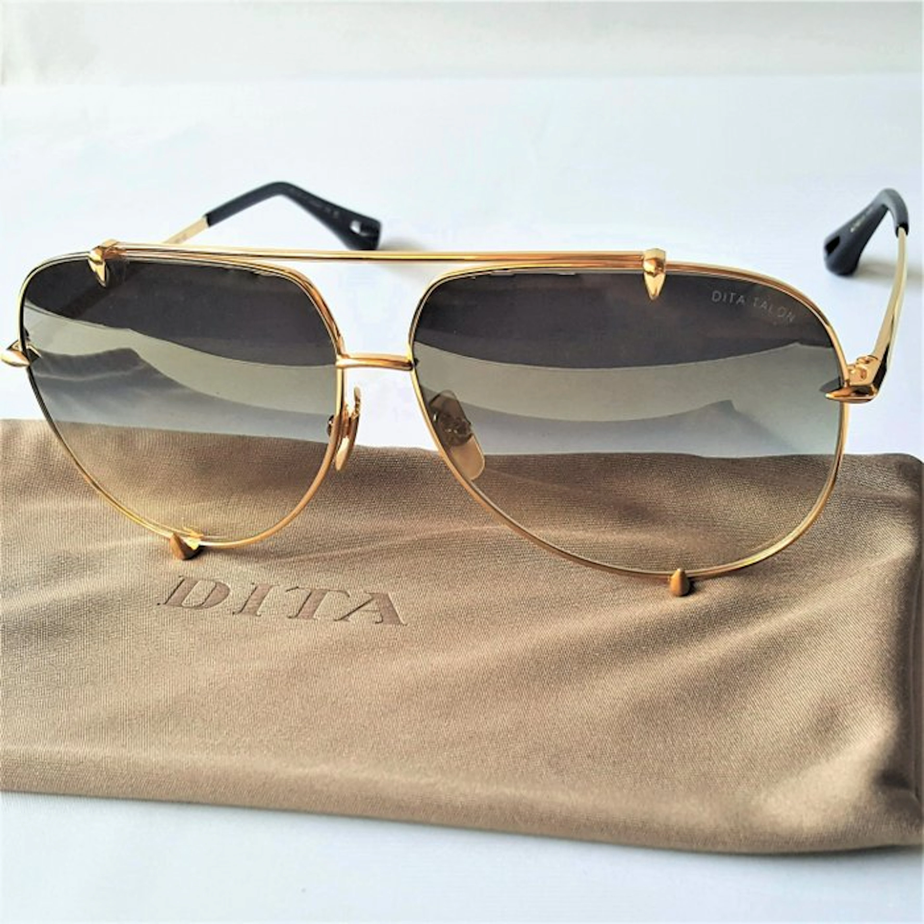Dita - TITANIUM - Aviator - Gold - Special Frame...