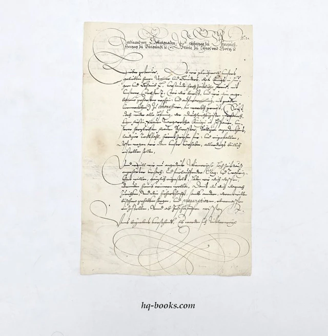 Kaiser Ferdinand II. - Zum Tod der Königin Margarete von Spanien - 1611