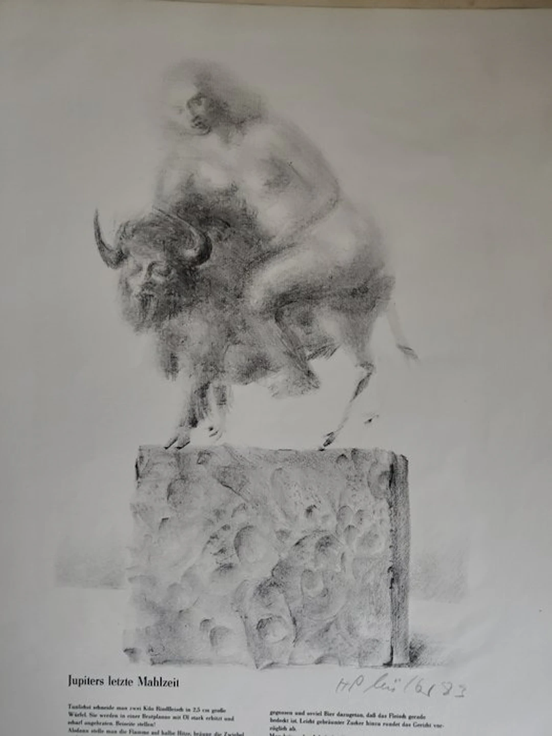 Hans-Peter Müller (1942) - Liber de Arte Coquinaria - 6 signed lithographs