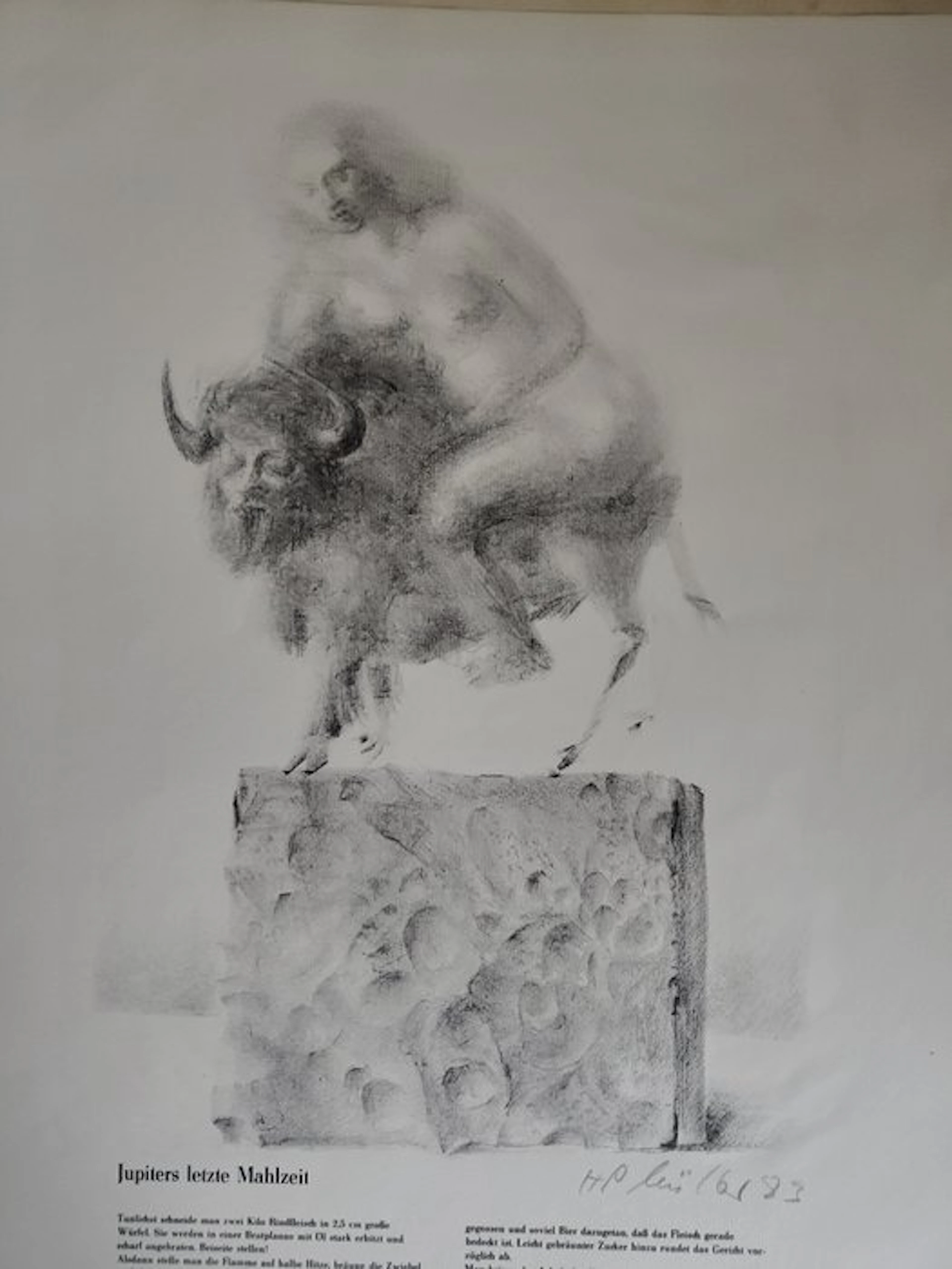 Hans-Peter Müller (1942) - Liber de Arte Coquinaria - 6 signed lithographs