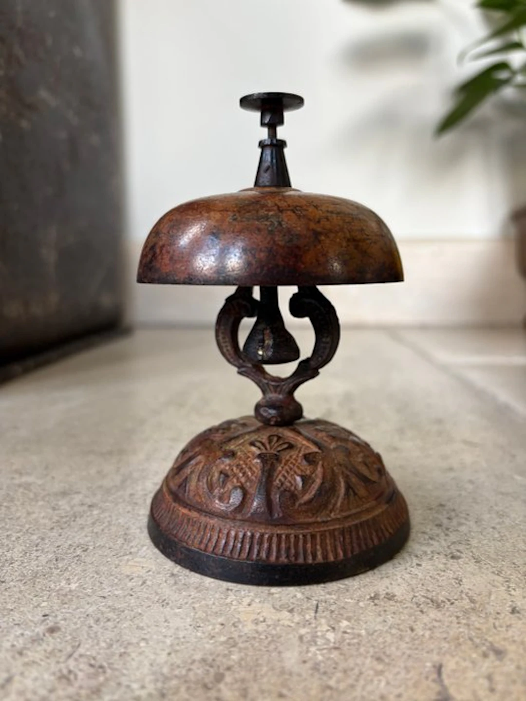 Call bell - France - Rare old hotel bell