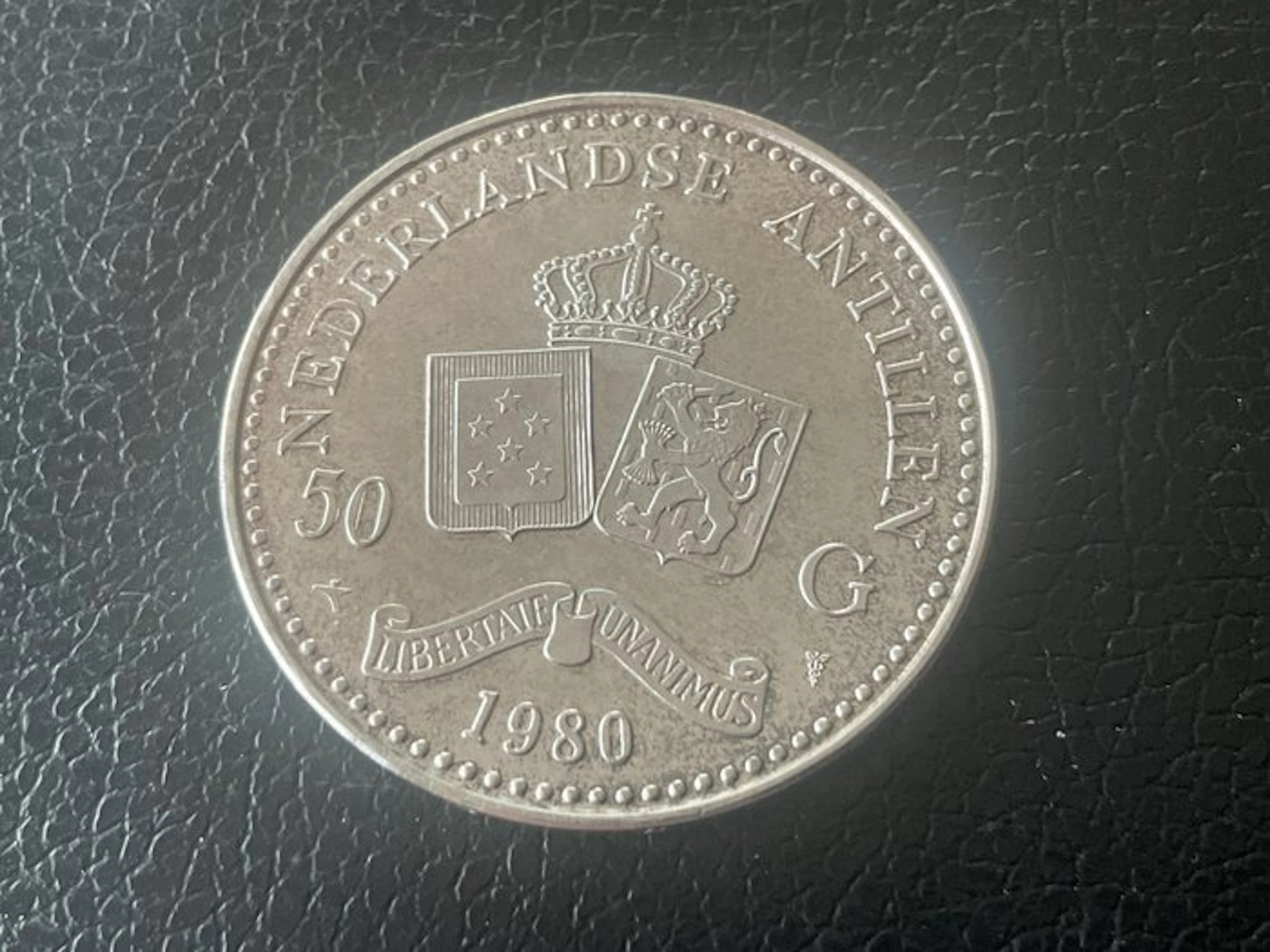Netherlands Antilles. 50 Gulden 1980 (No reserve price)