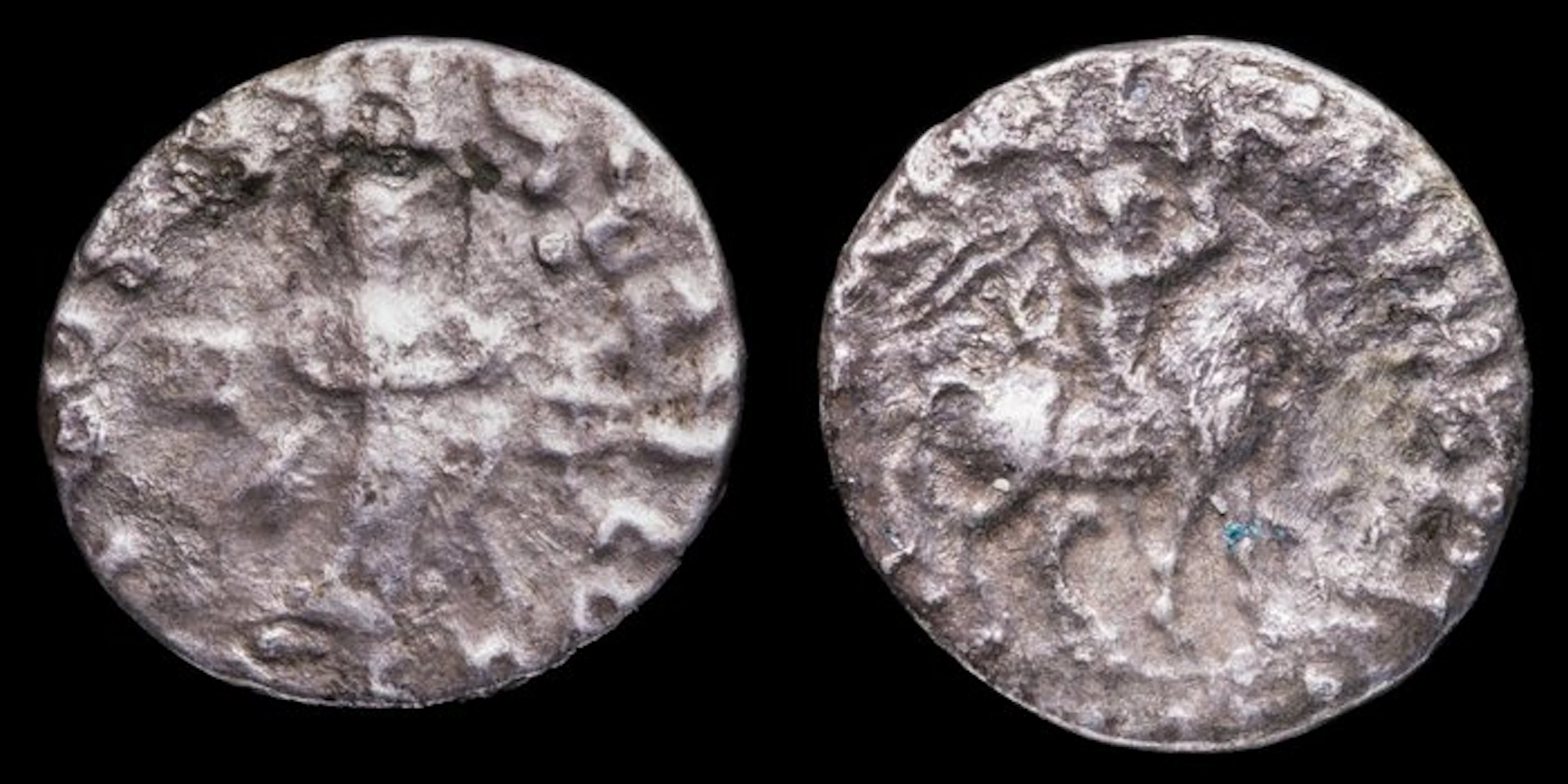Indo-Skythians. Azes II (c. 35 BC-AD 1/10). (58-12 b.C.) (No reserve price)