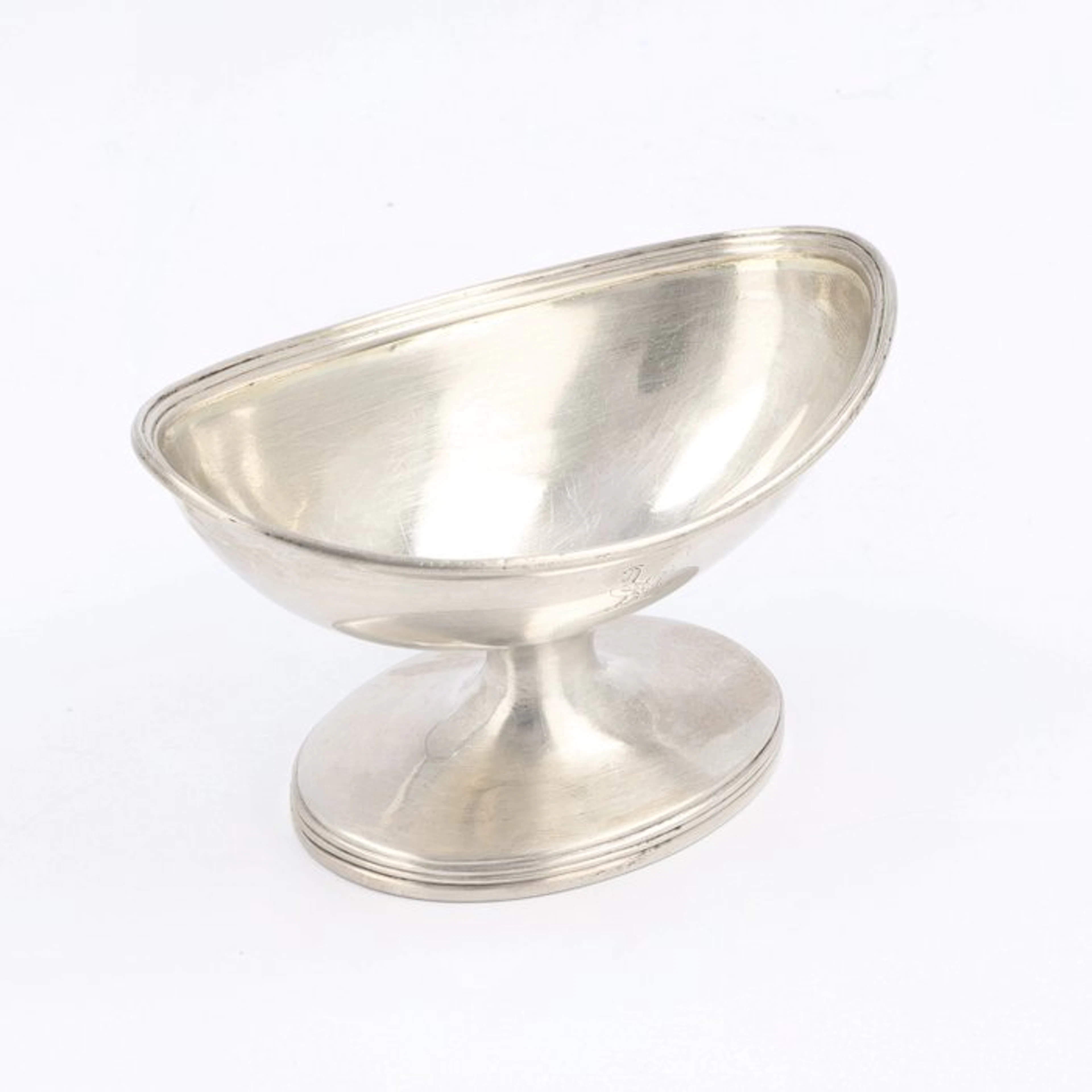 Henry Chawner (Londen, 1795). - Salt boat - .925 silver