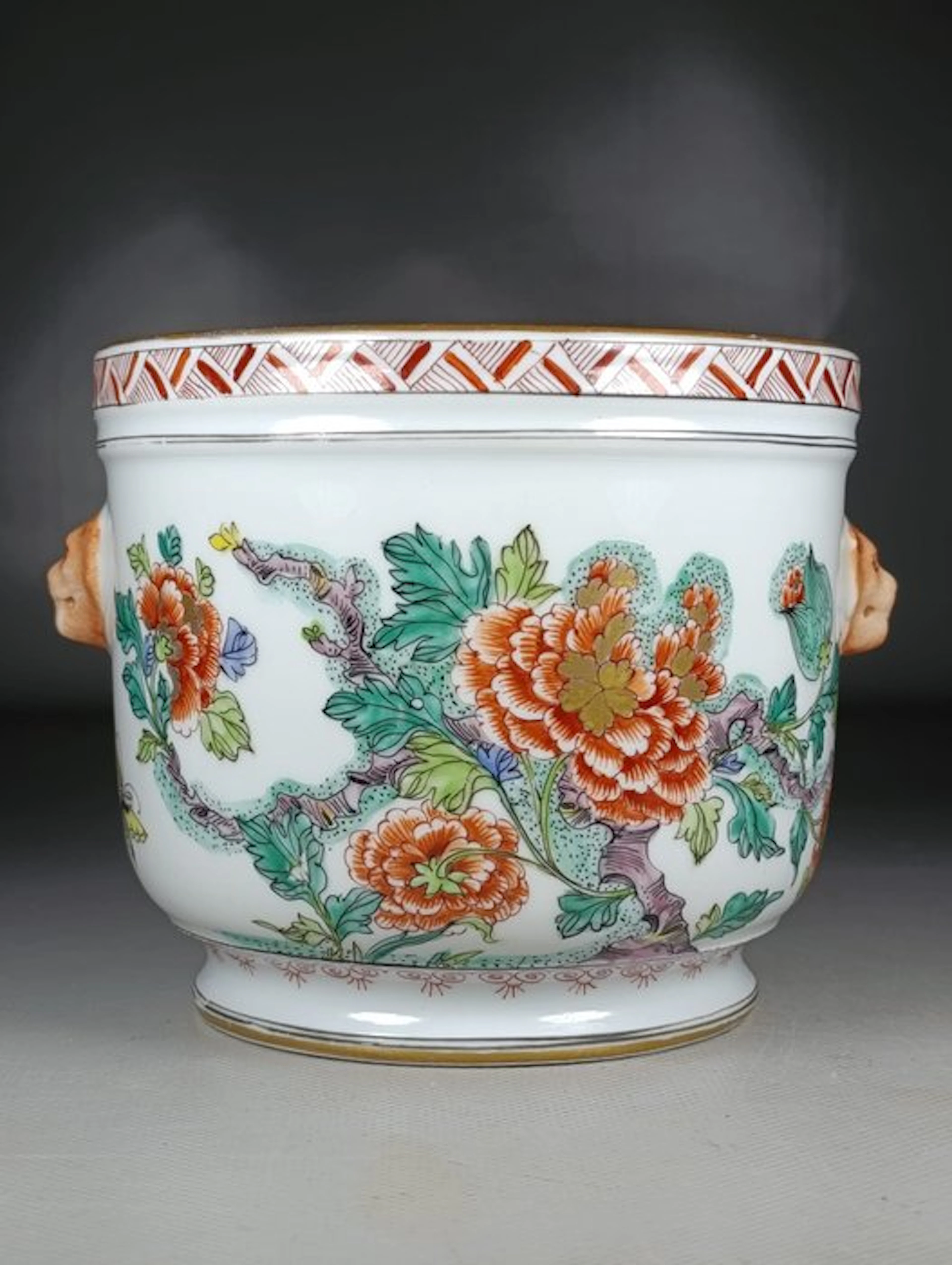 Maison Samson - Champagne cooler - Porcelain bottle...
