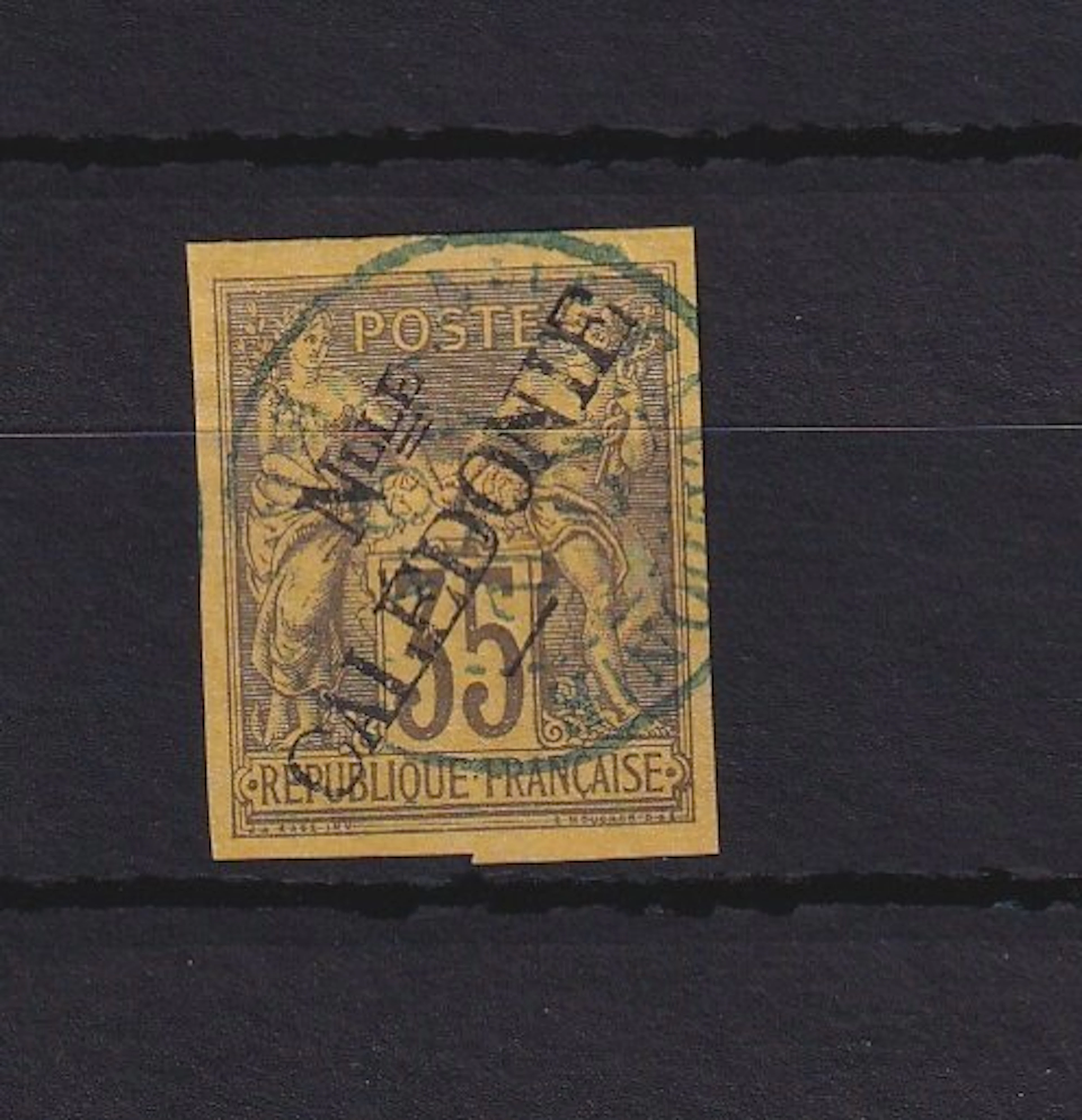 New Caledonia 1892 - superbe 35c - Yvert n°18