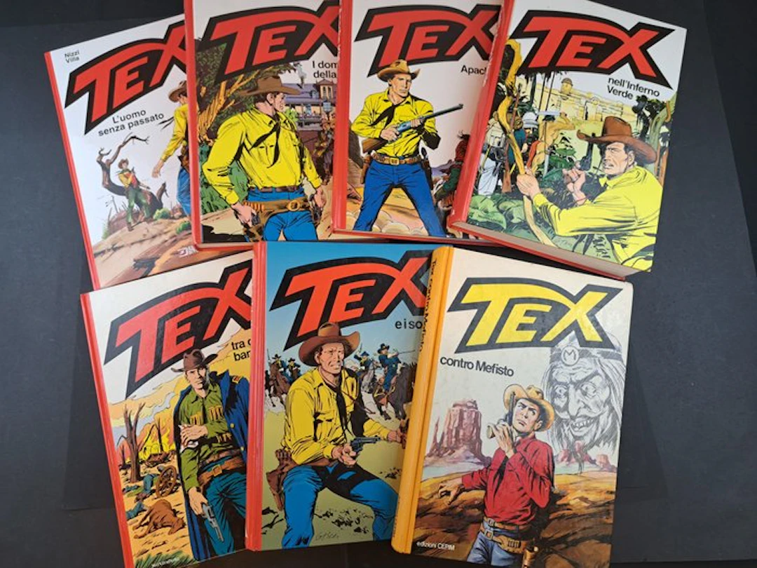 Tex Contro Mefisto e Altri Cartonati - 7 Comic