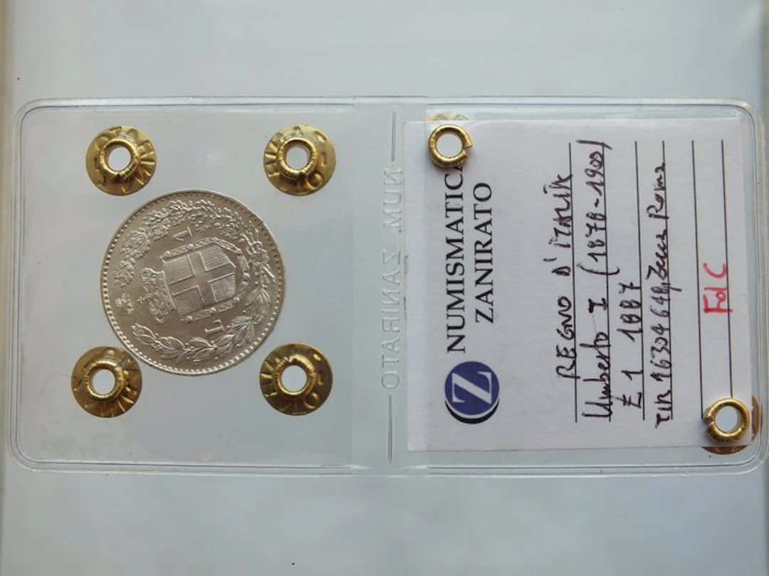 Italy, Kingdom Umberto I. 1 Lira 1887 Roma (No reserve price)