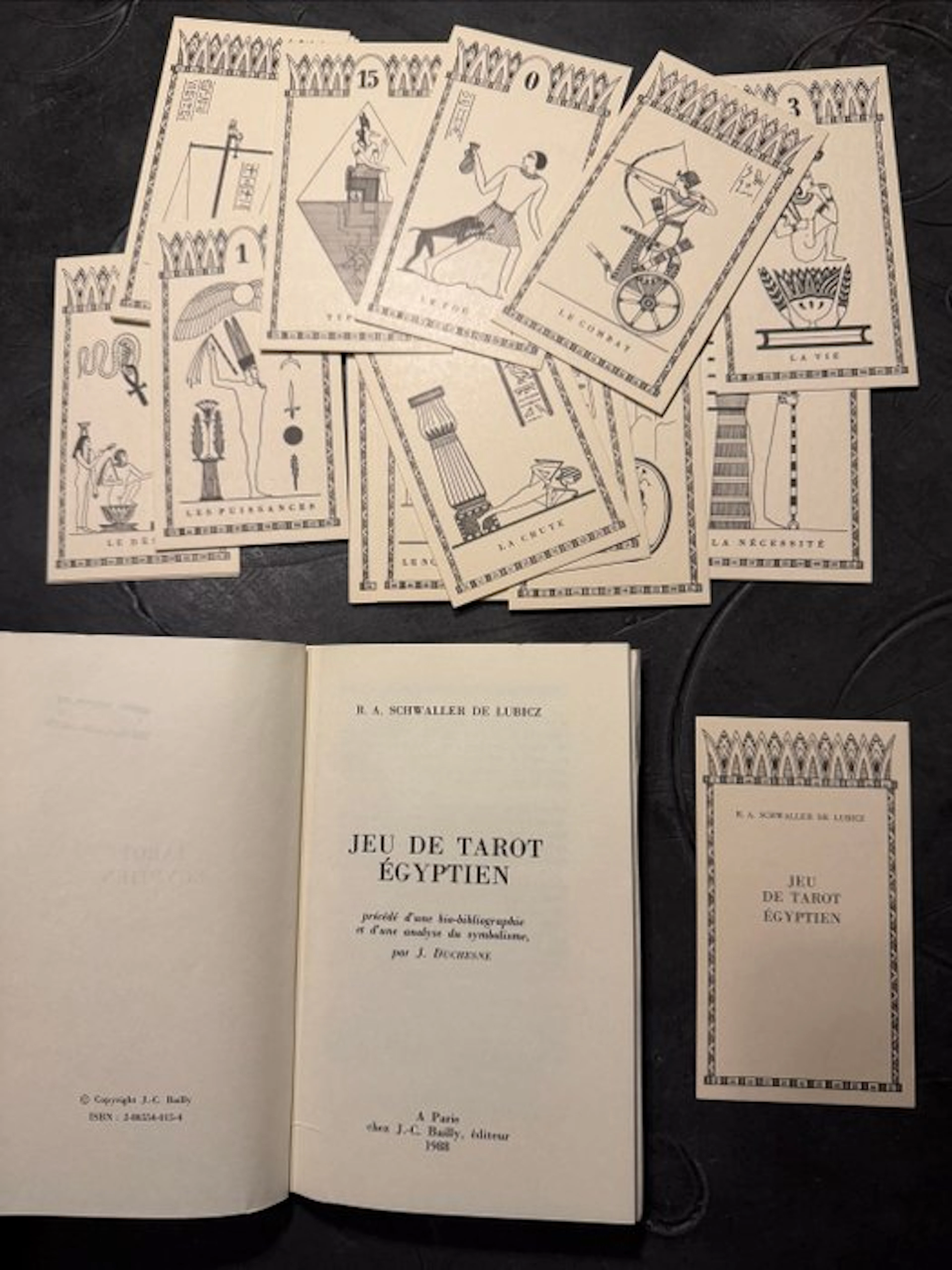R.A. Schwaller de Lubicz - JEU DE TAROT ÉGYPTIEN - 1968-1968