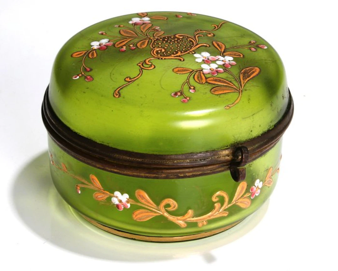 Atelier (Legras / Saint-Louis stijl) - Jewellery box - Jewelry box - Brass