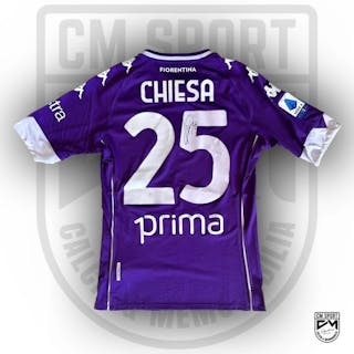 Acf Fiorentina Maglia Fiorentina Chiesa ACF Fiorentina Issued/Worn