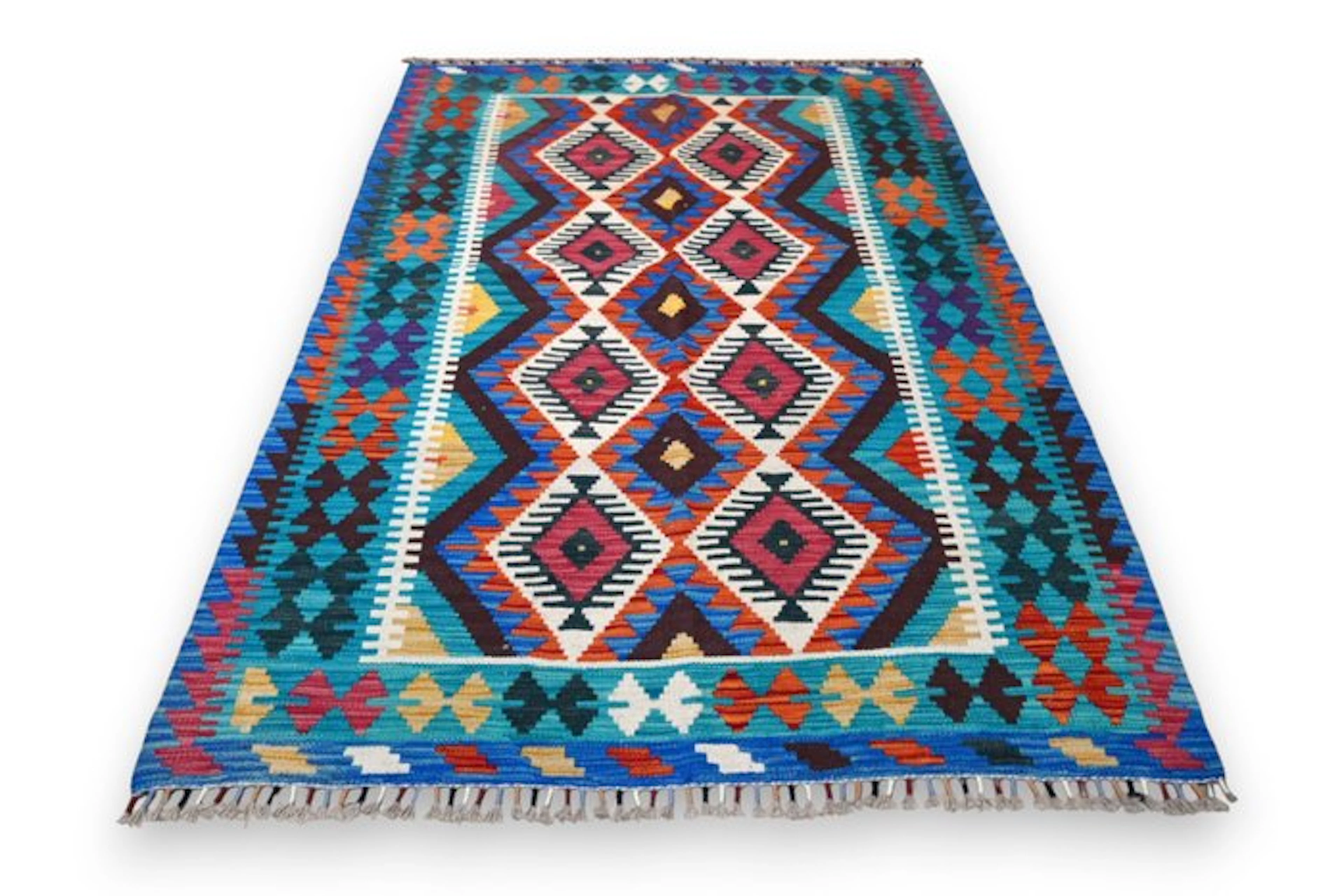 Colorful kilim - unused - Rug - 180 cm - 130 cm - With certificate
