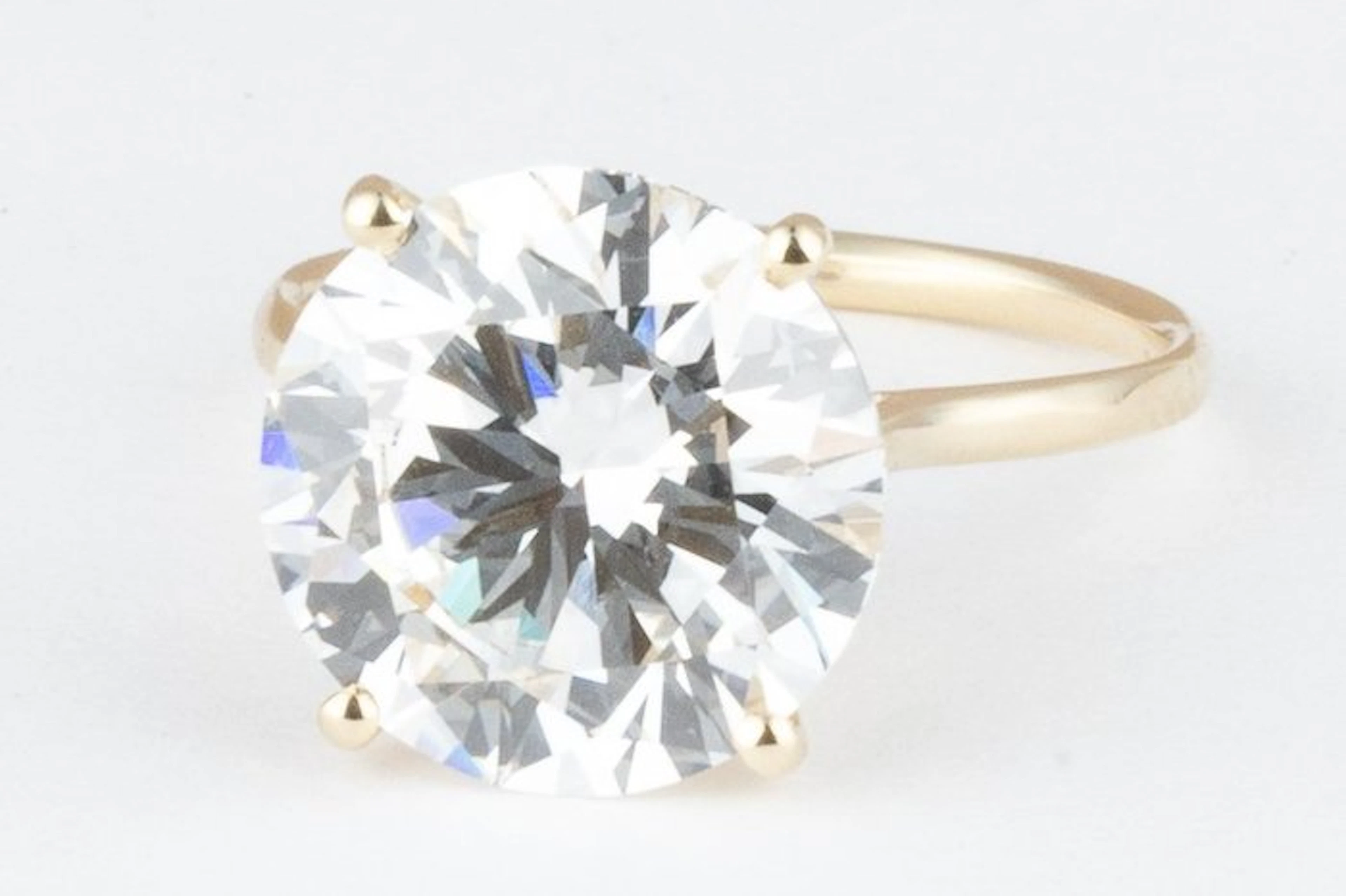 No reserve price - Ring - 14 kt