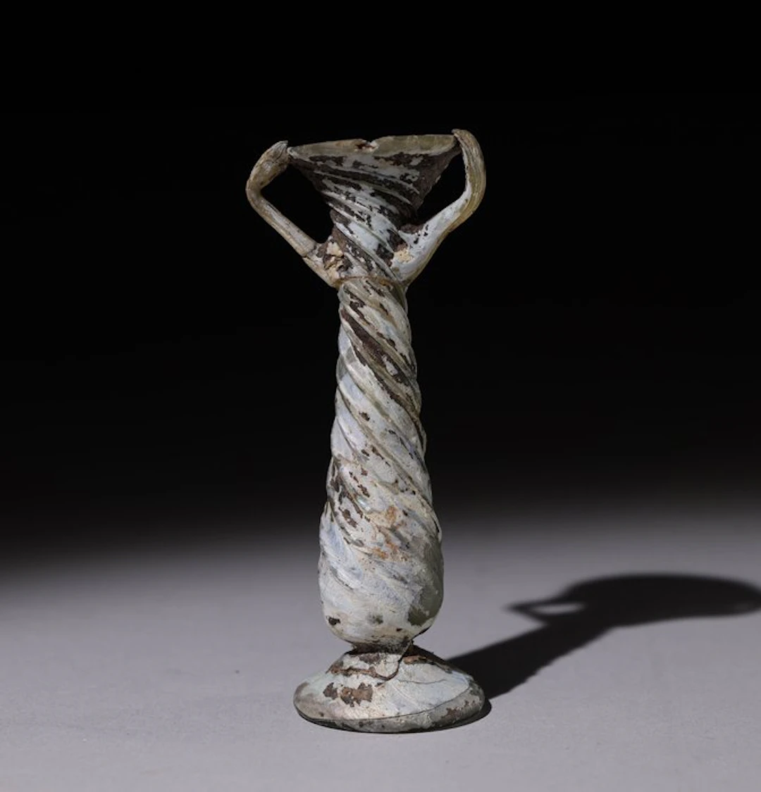 Roman glass with handles with Spanish Export license (...