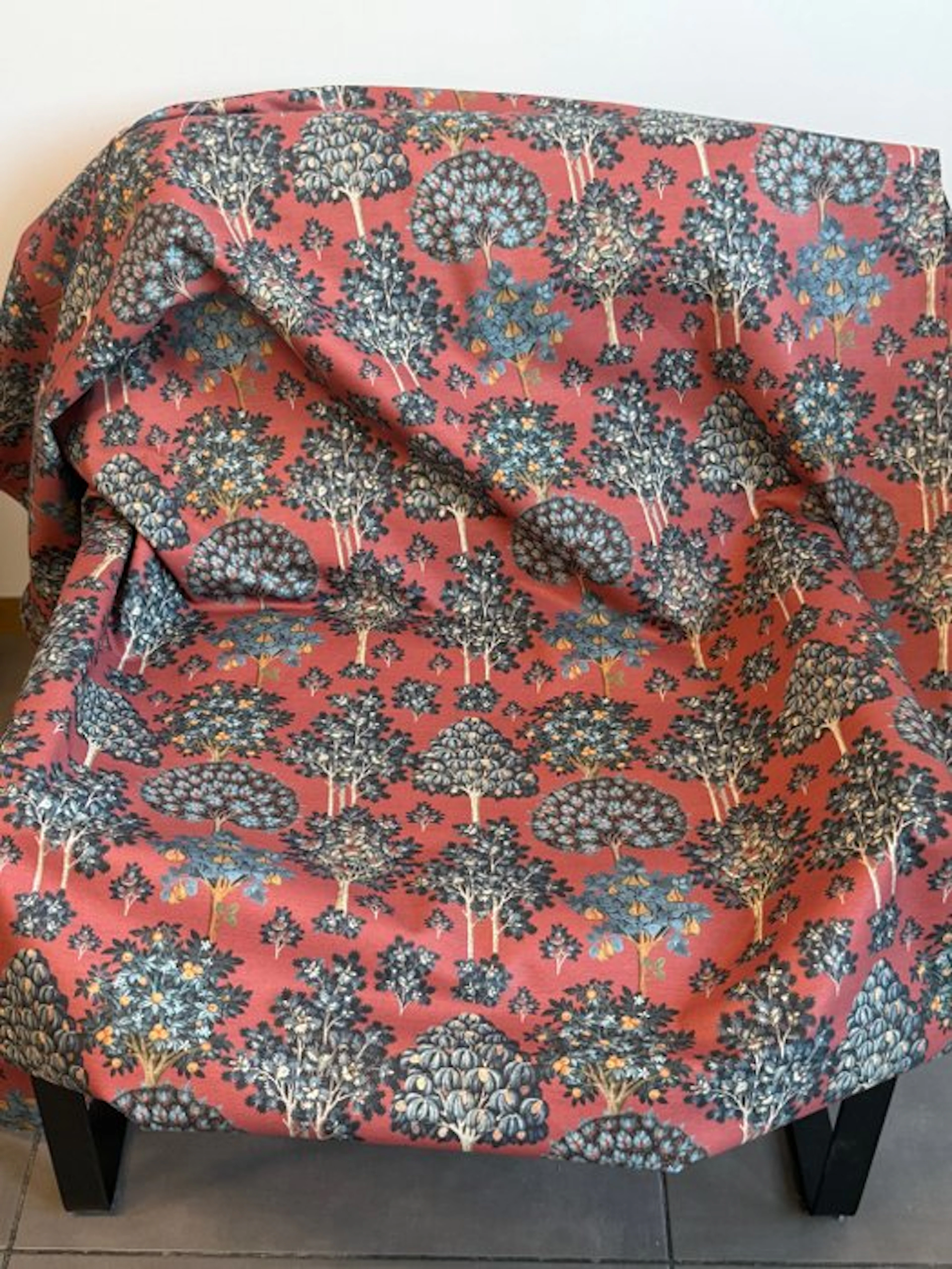 GCFabrics – Cotton Upholstery Fabric with Botanical...