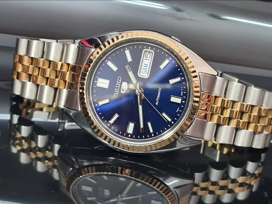 Seiko - Seiko 5 Day-Date Jubilee Automatic - No reserve...
