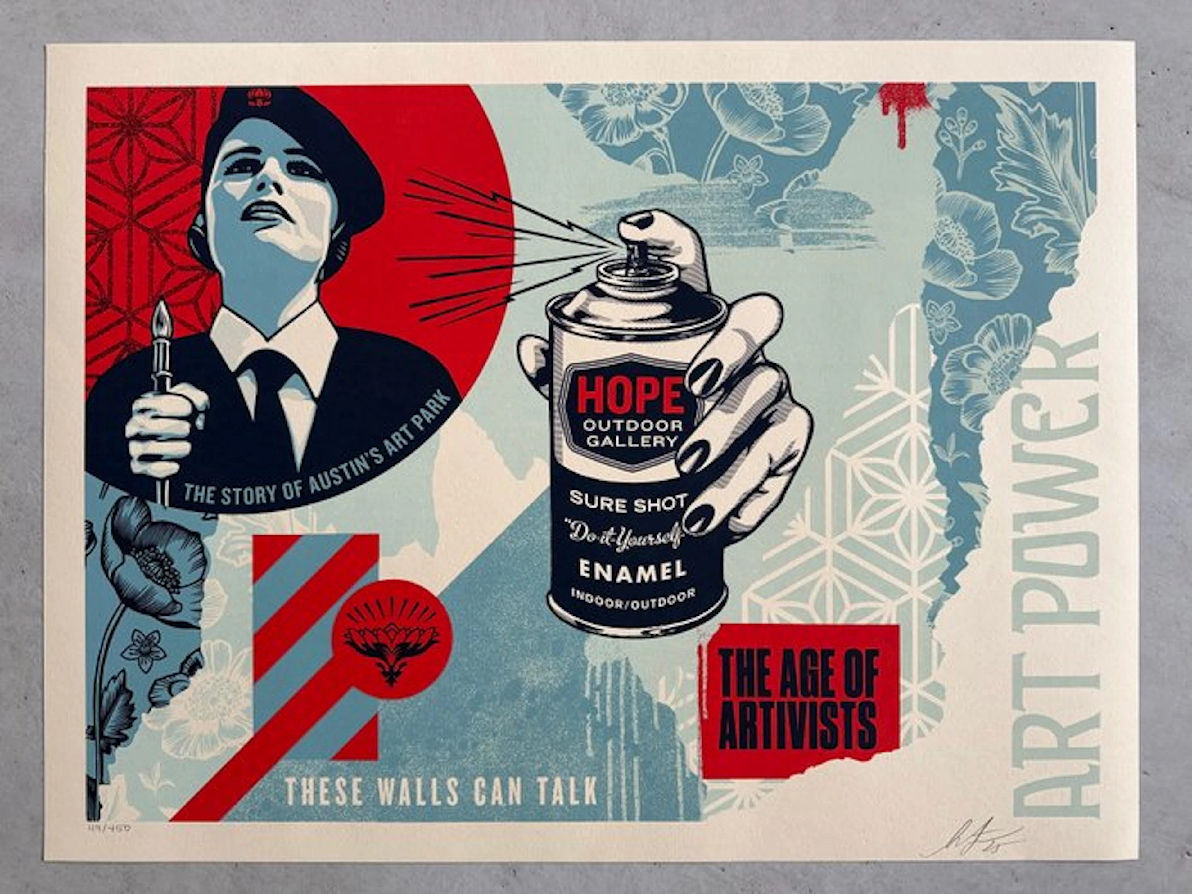 Shepard Fairey (OBEY) (1970) - HOPE Outdoor Gallery