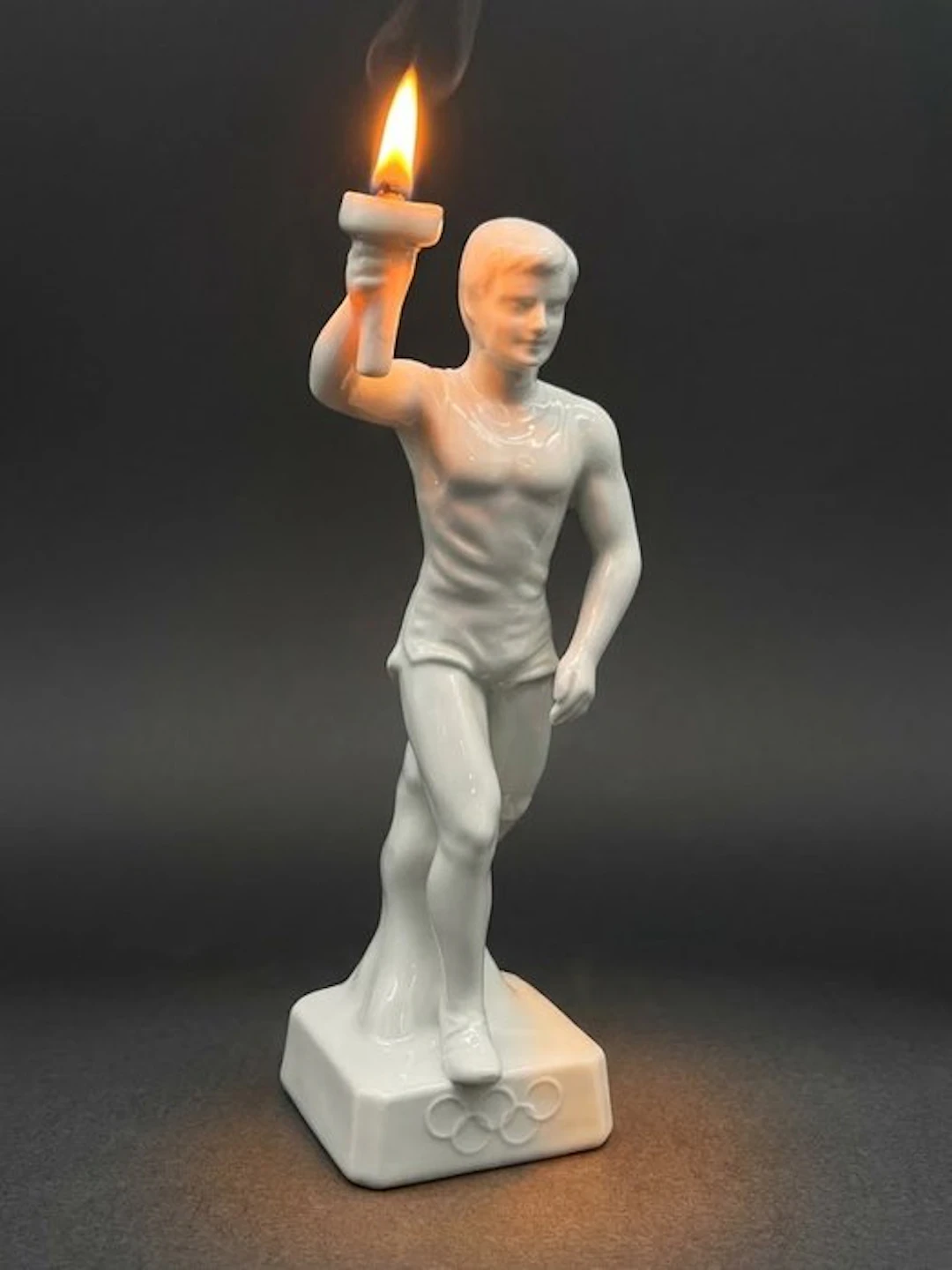 VEB Henneberg Porzellan / Graf von Henneberg - Oil lamp...