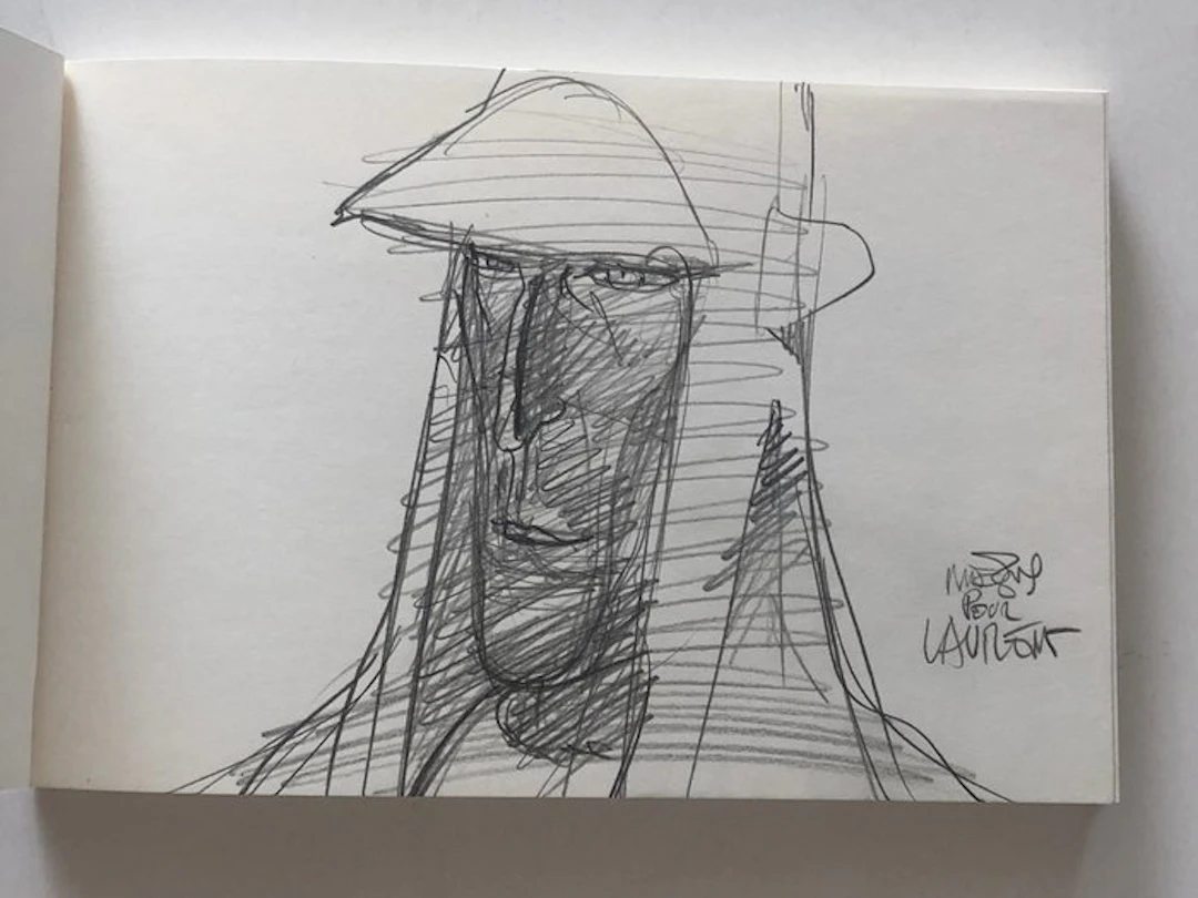 Moebius - 40 Days dans le Désert B + dédicace - B - 1...